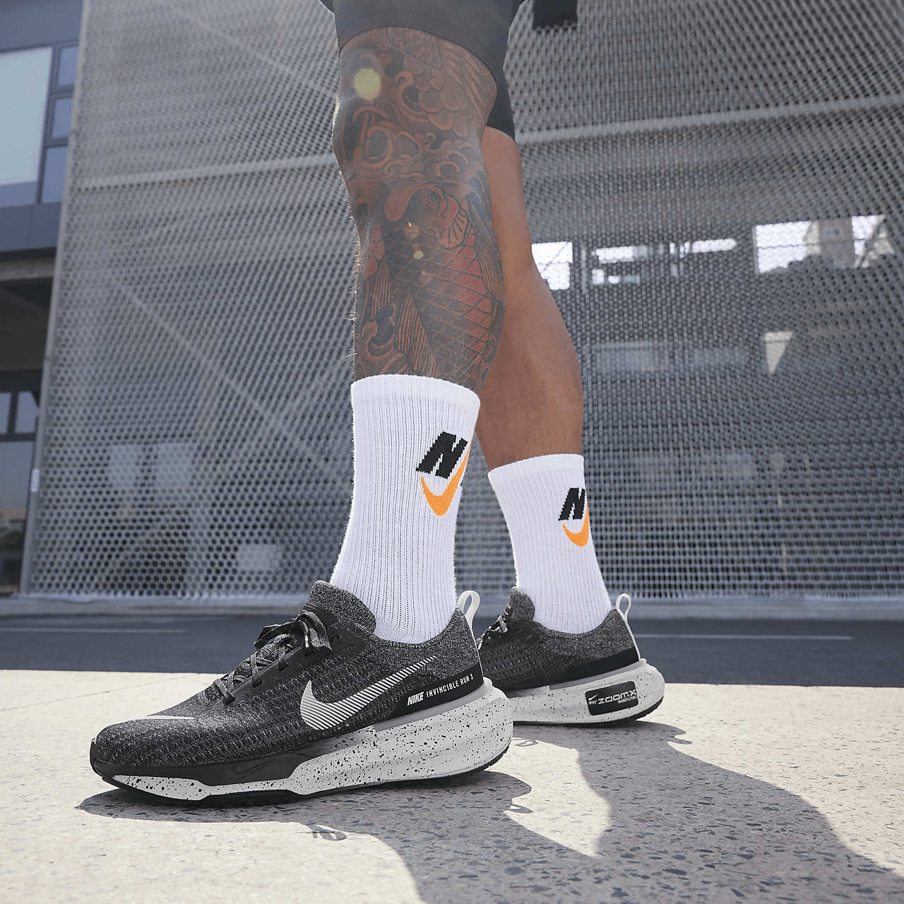 Nike  sneaker Zwart/Wit