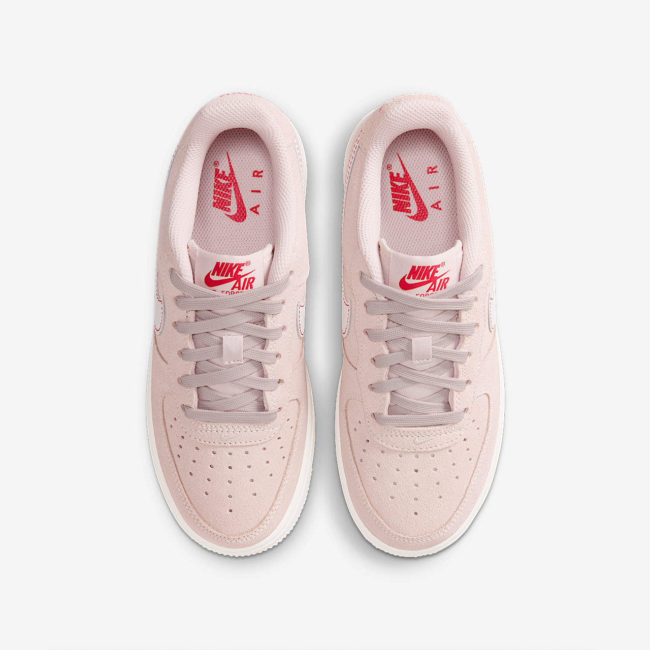Nike Air Force 1 sneaker Silt Red/University Red/Sail