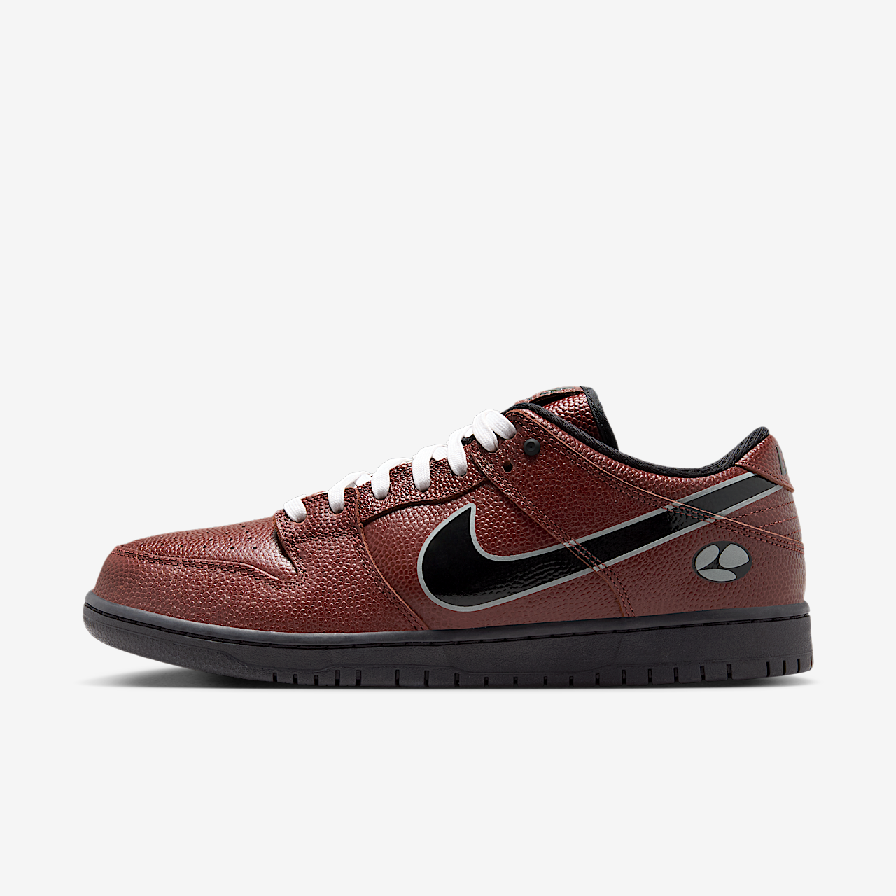 Nike Dunk Low sneaker Dark Pony/Silver/Wit/Zwart