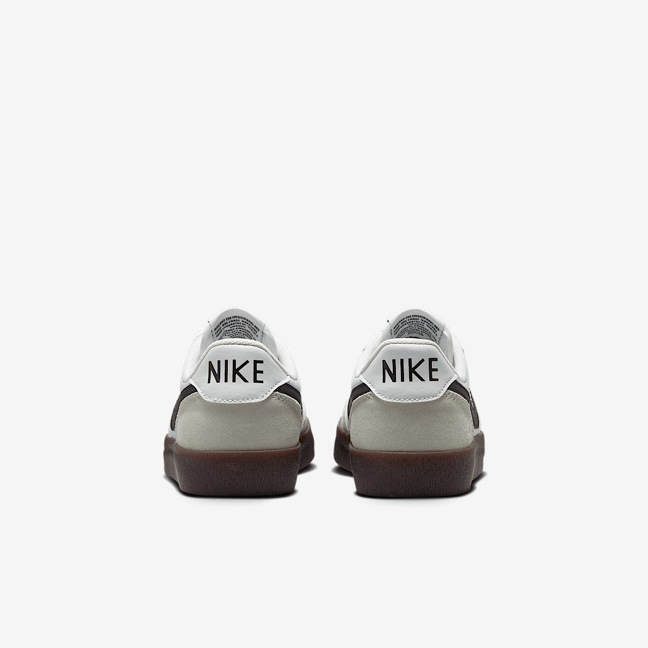Nike  sneaker Wit/Light Silver/Gum Dark Brown/Zwart