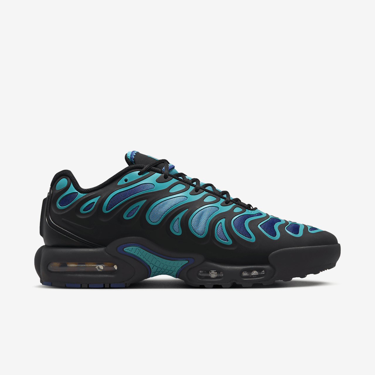 Nike Air Max Plus Drift sneaker Zwart/Deep Royal Blue/Baltic Blue/Dusty Cactus