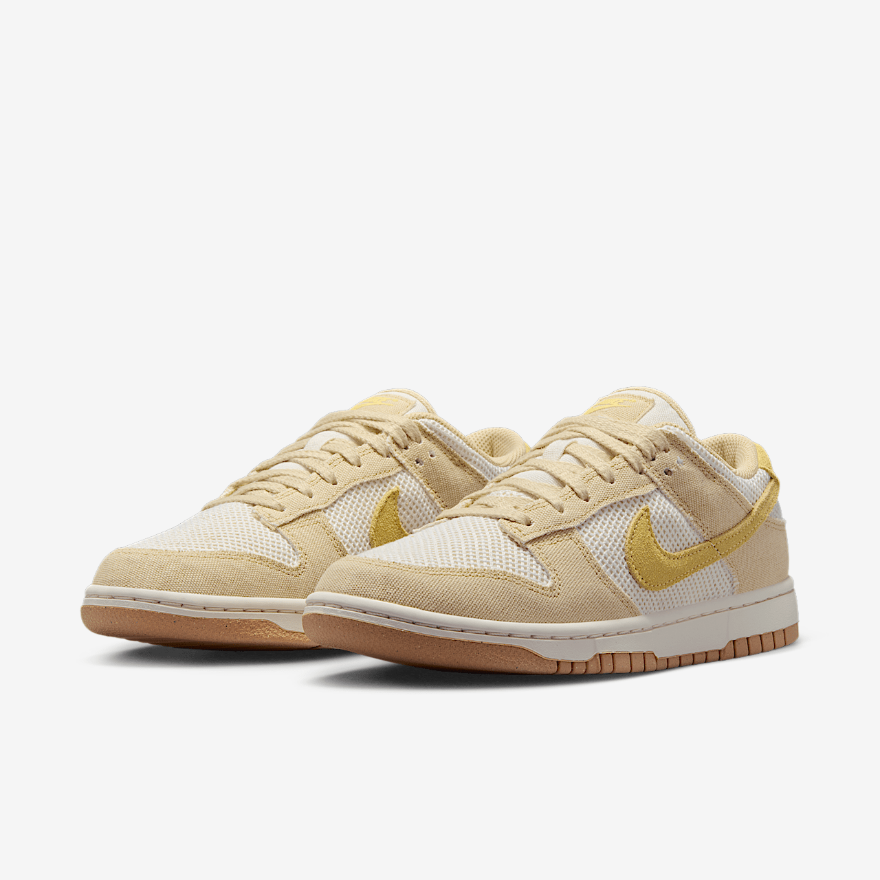 Nike Dunk Low sneaker Team Gold/Pale Ivory/Gum Yellow/Soft Yellow