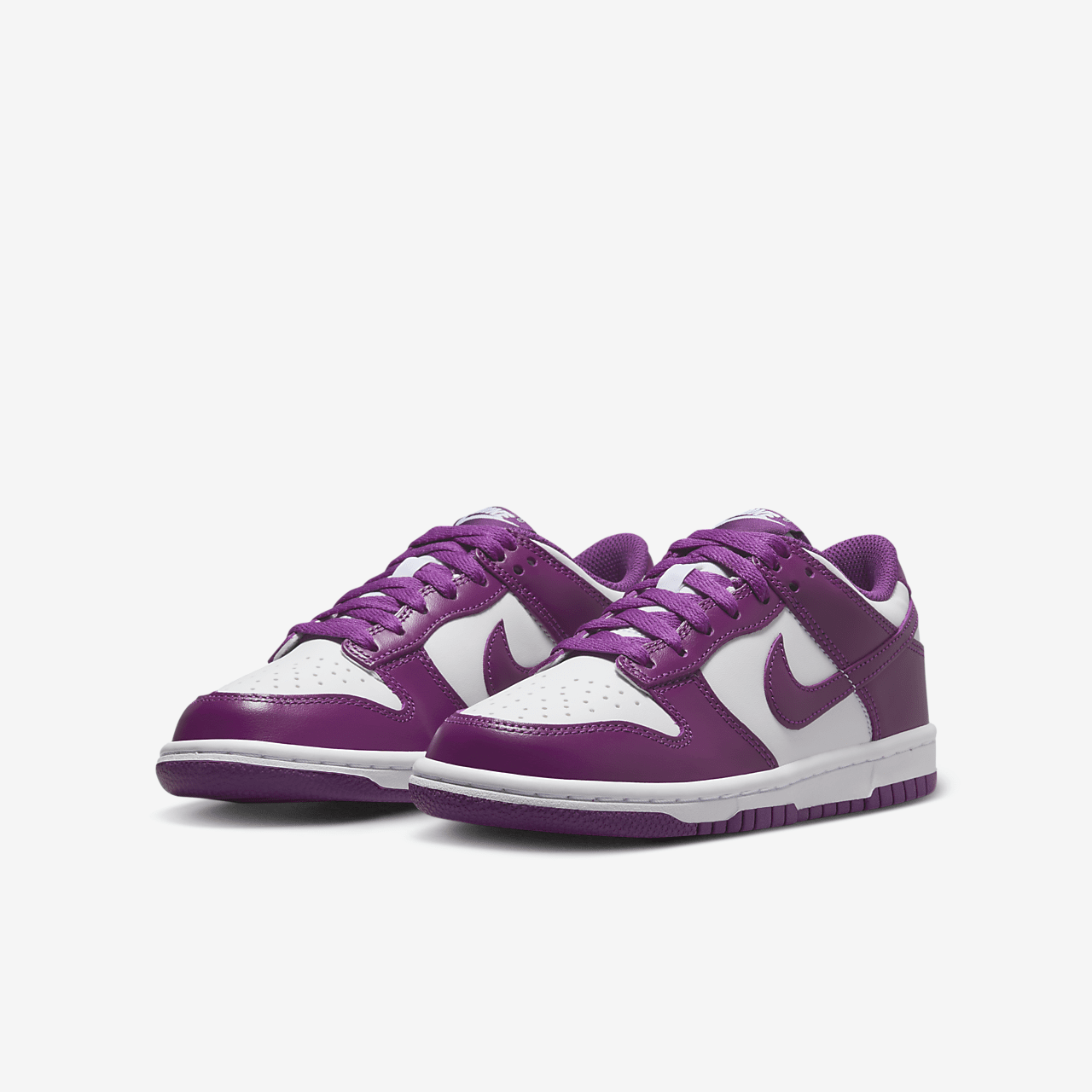 Nike Dunk Low sneaker Wit/Wit/Viotech