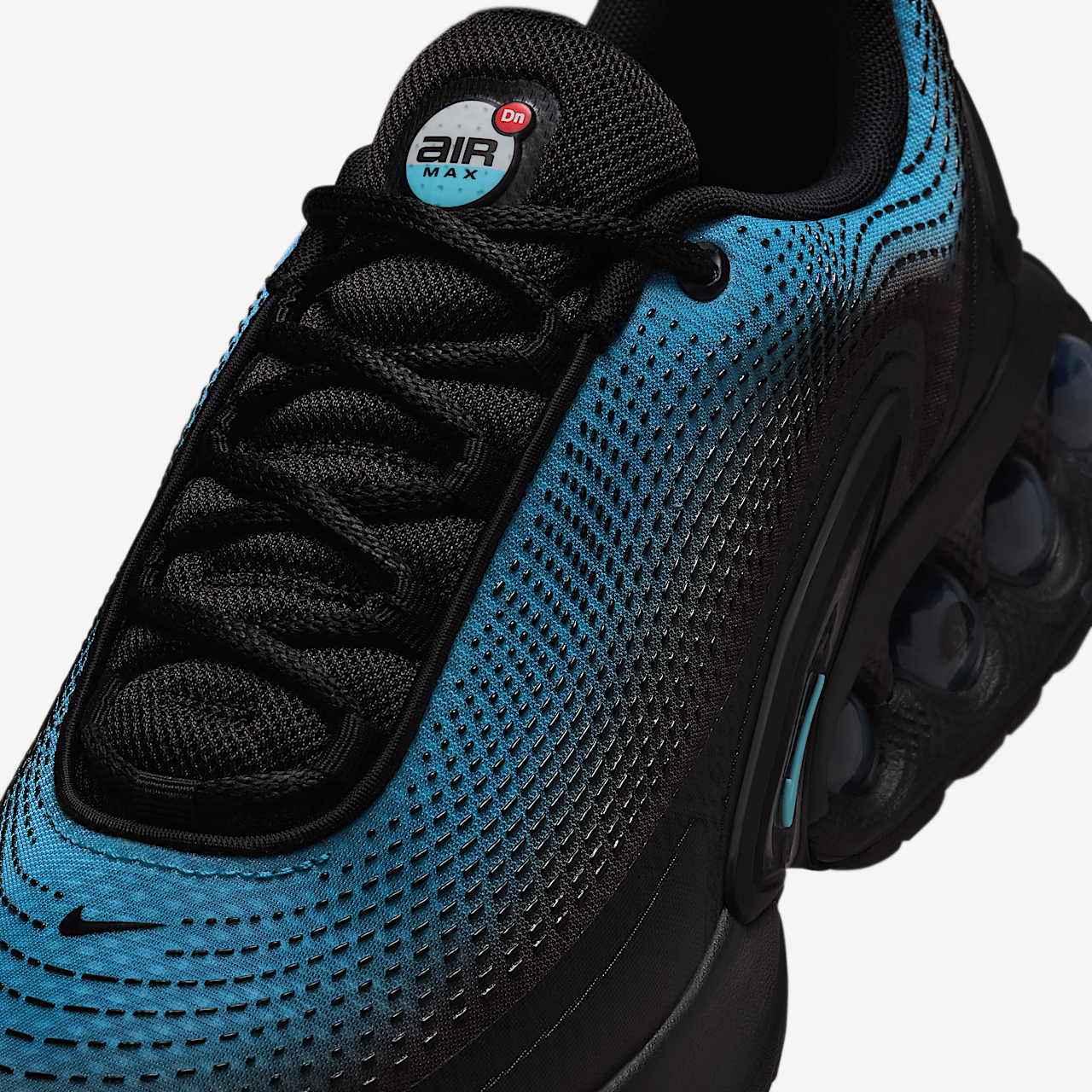 Nike Air Max DN sneaker Zwart/Cool Grey/Comet Red/Baltic Blue