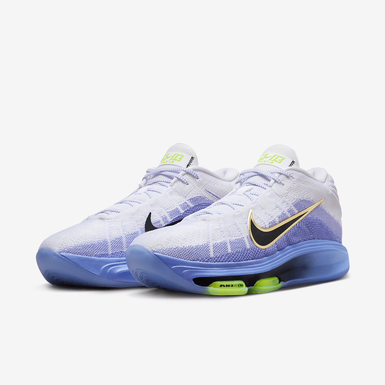 Nike  sneaker Wit/Royal Pulse/Volt/Zwart