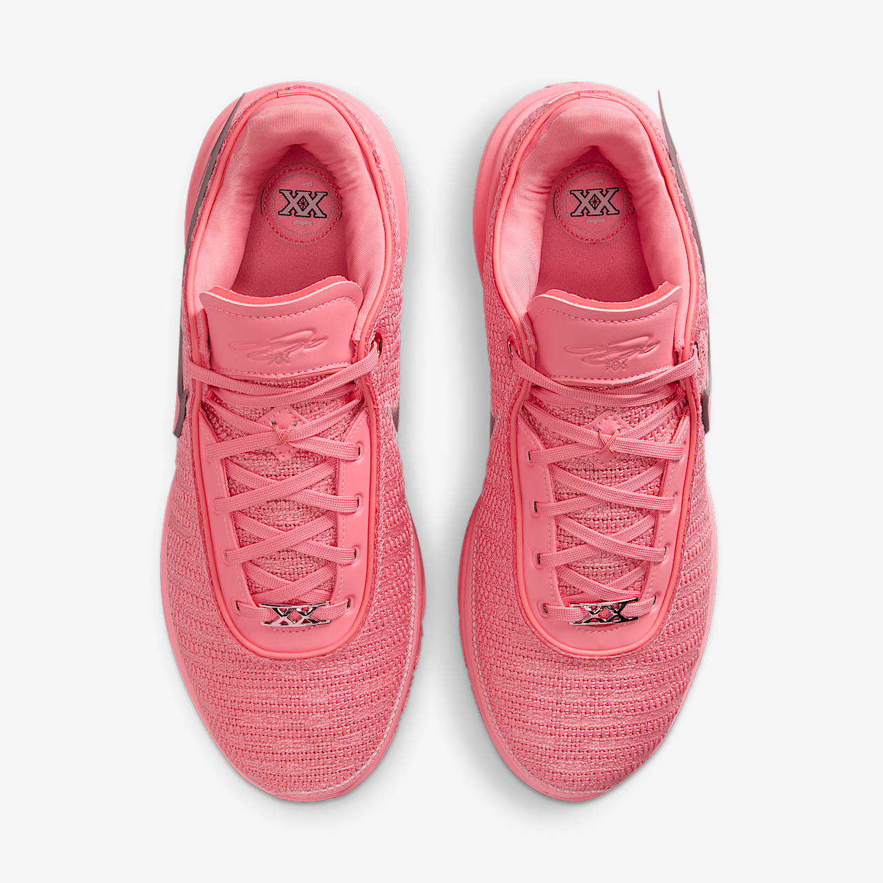 Nike LeBron sneaker Pink Gaze/Metallic Silver/Pink Gaze