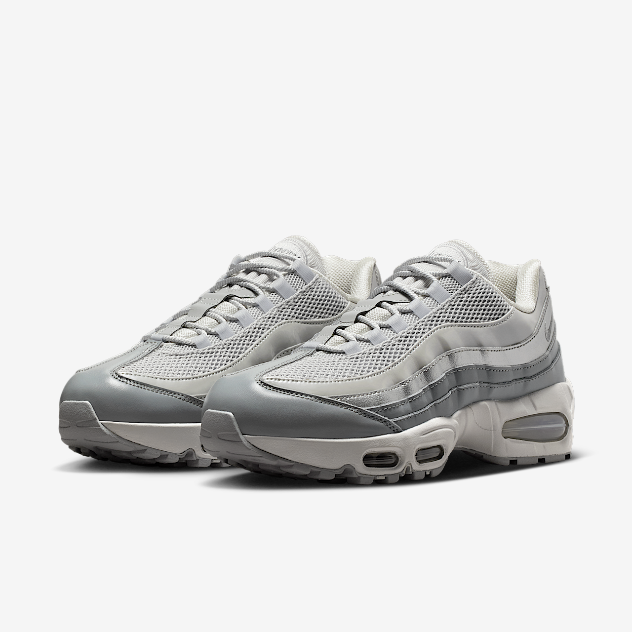Nike Air Max 95 sneaker Grey Fog/Particle Grey/Photon Dust/Metallic Silver