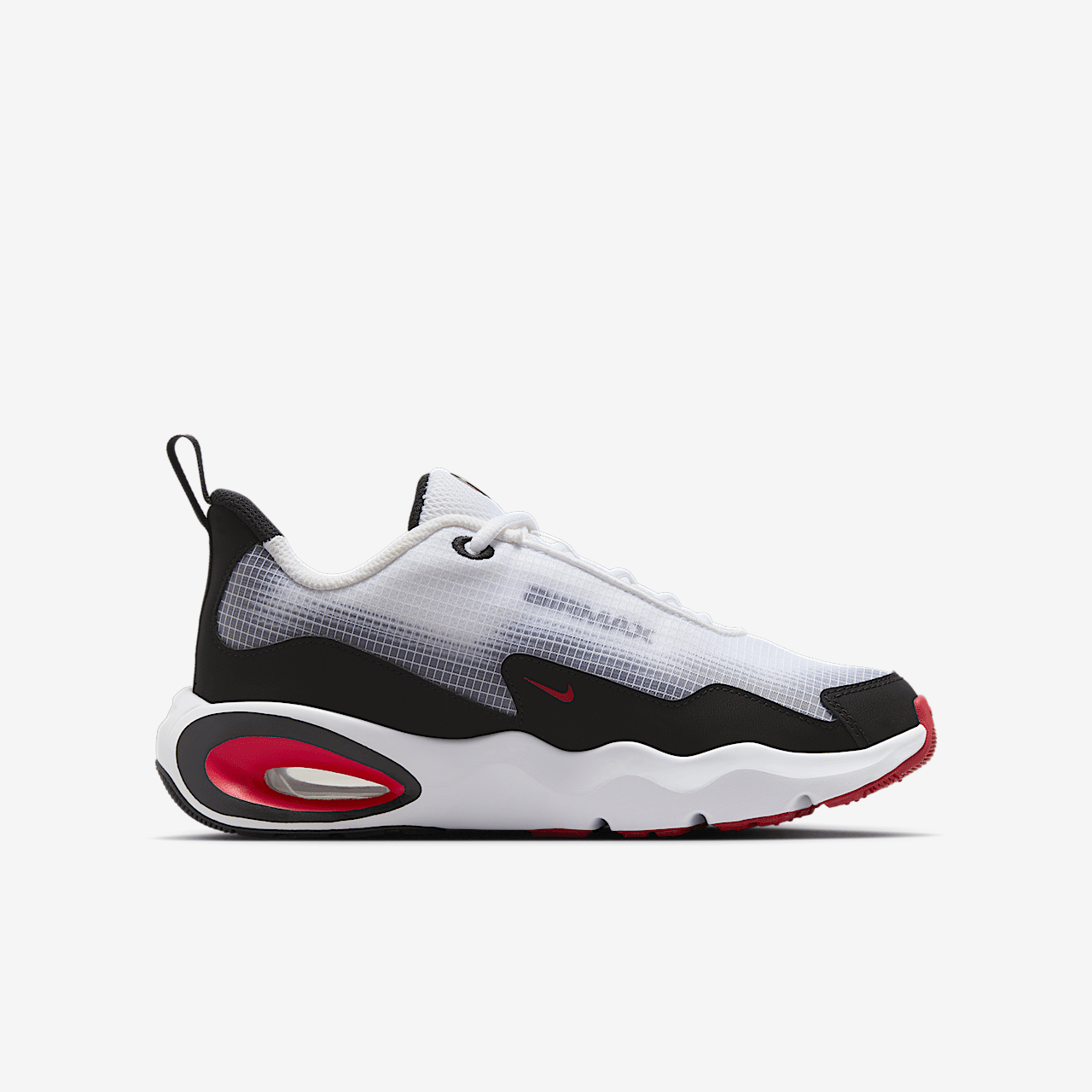 Nike Air Max sneaker Wit/Zwart/University Red