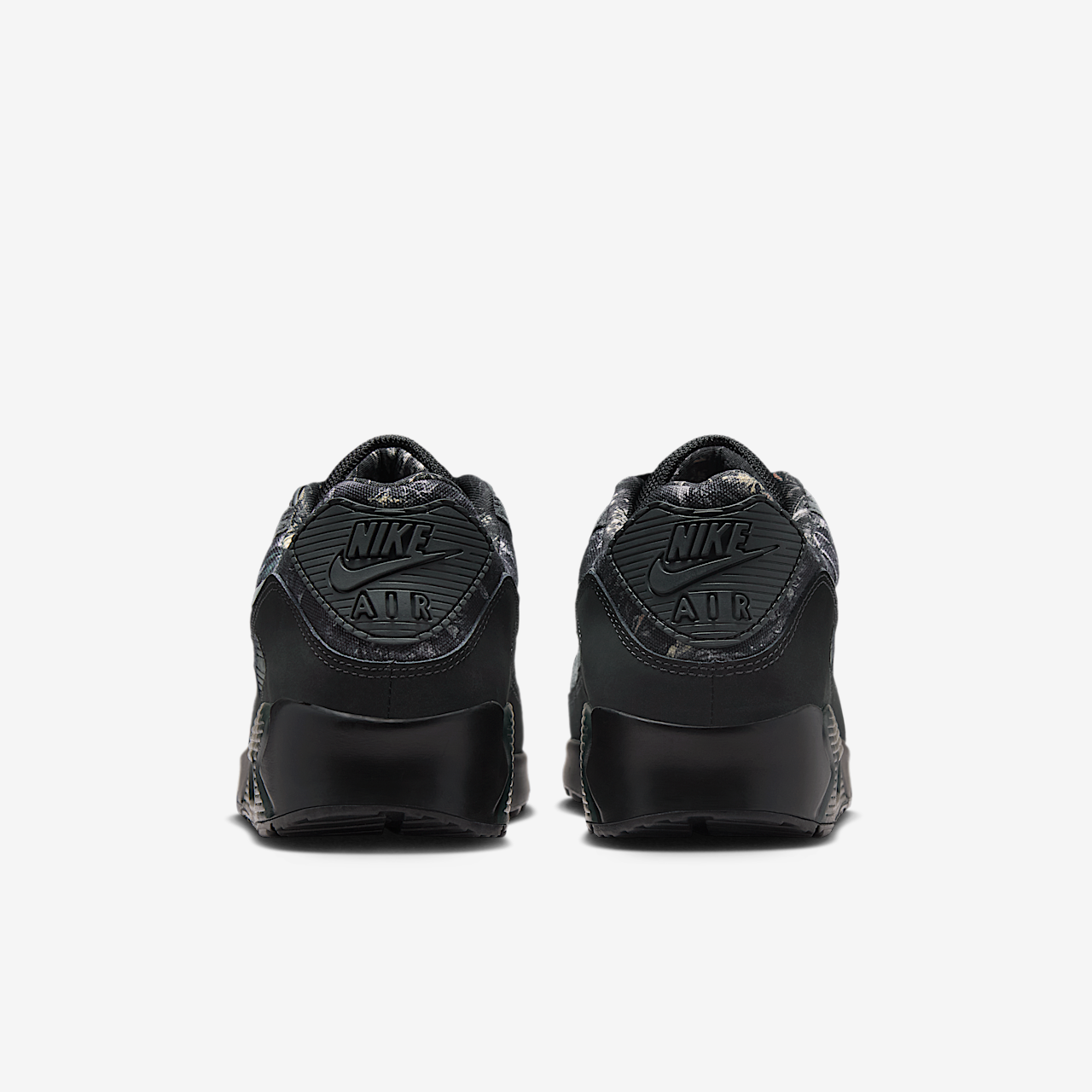 Nike Air max 90 sneaker Zwart/Dark Smoke Grey/Metallic Cool Grey