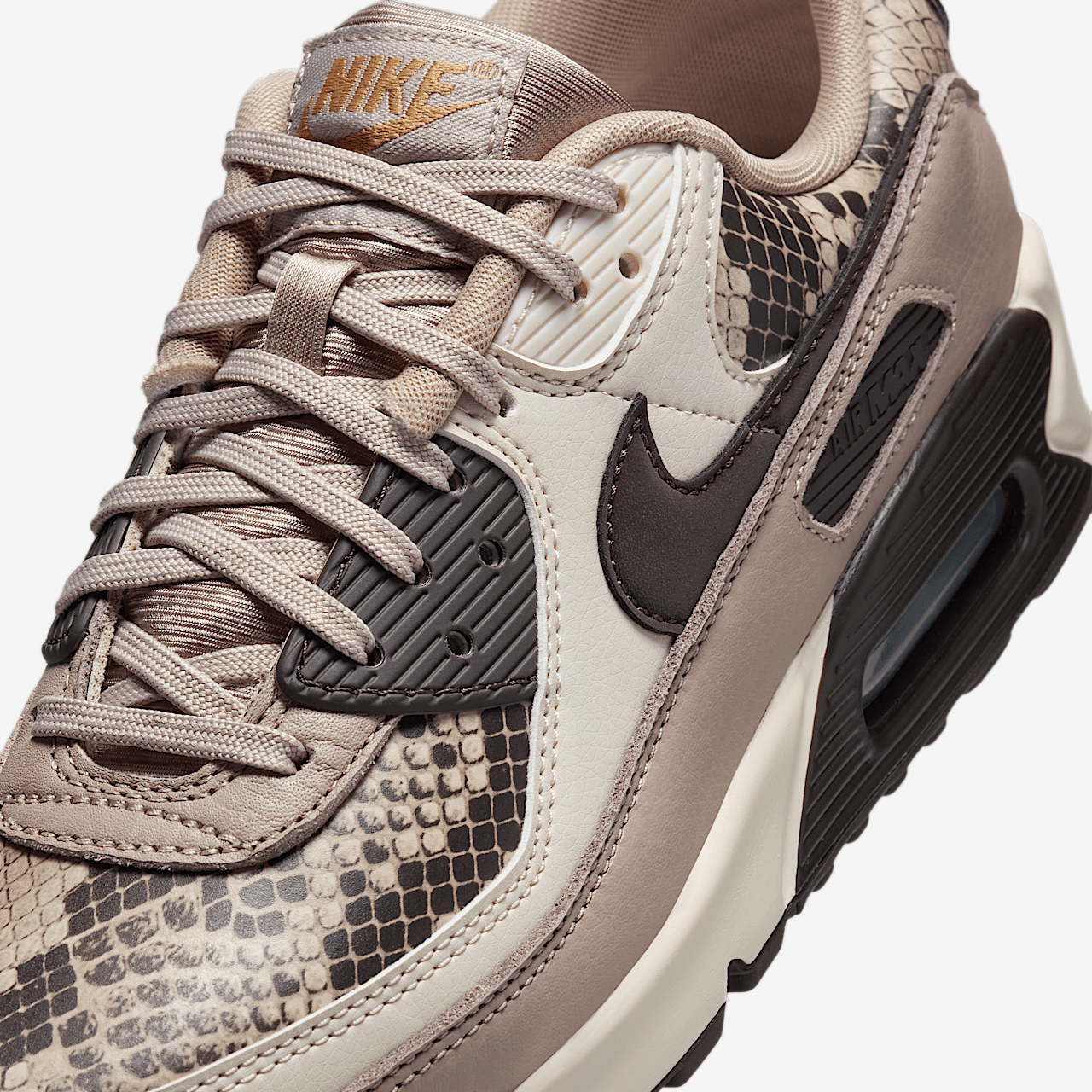 Nike Air max 90 sneaker Malt/Meerkleurig/Light Orewood Brown/Velvet Brown