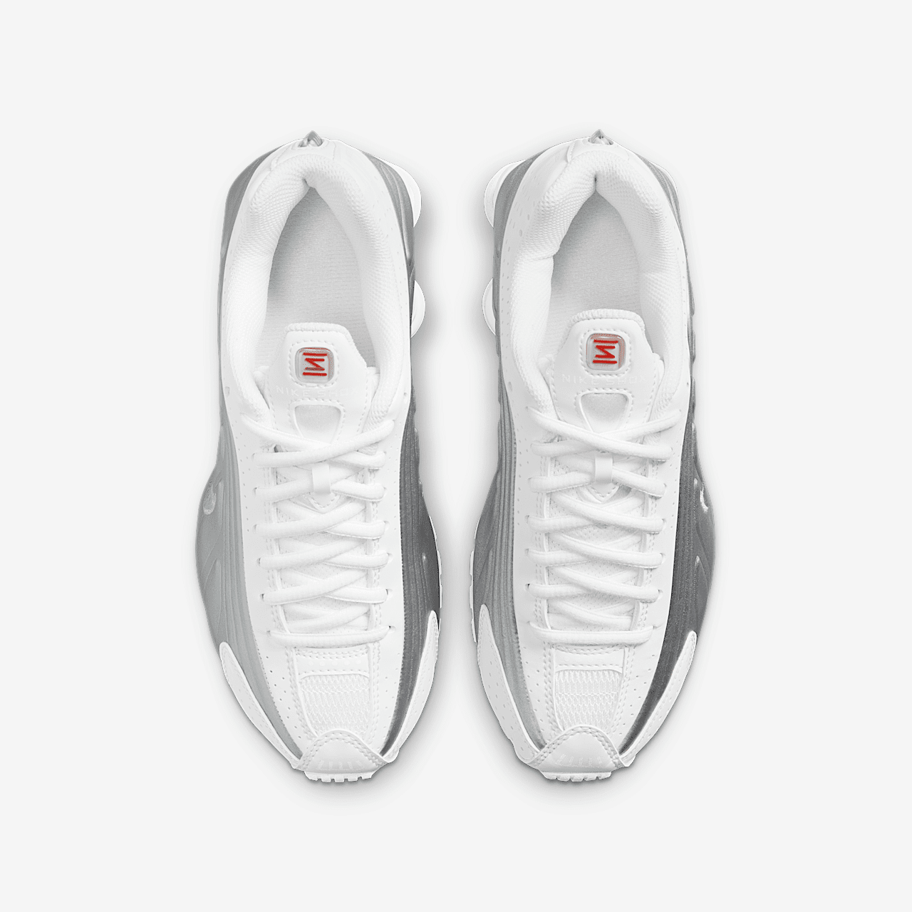 Nike Nike Shox sneaker Wit/Wit/Bright Crimson/Metallic Silver