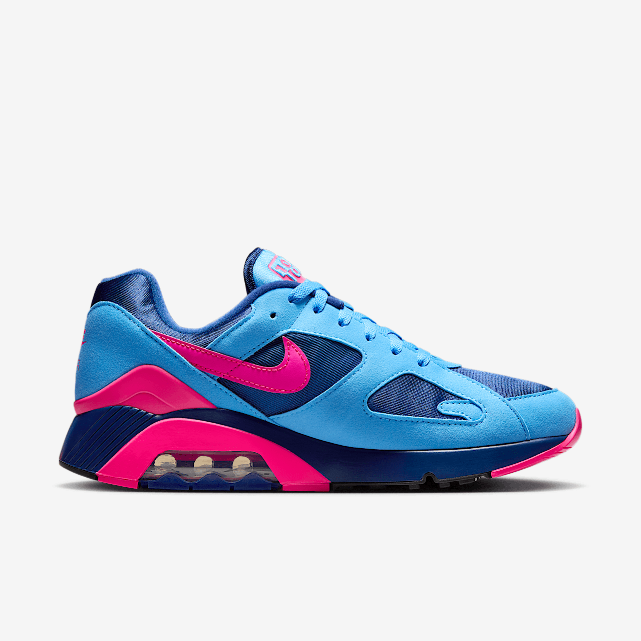 Nike Air 180 sneaker University Blue/Deep Royal Blue/Zwart/Hyper Pink