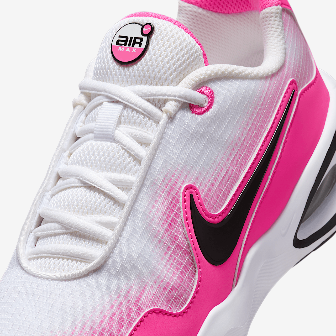 Nike Air Max sneaker Wit/Laser Fuchsia/Zwart