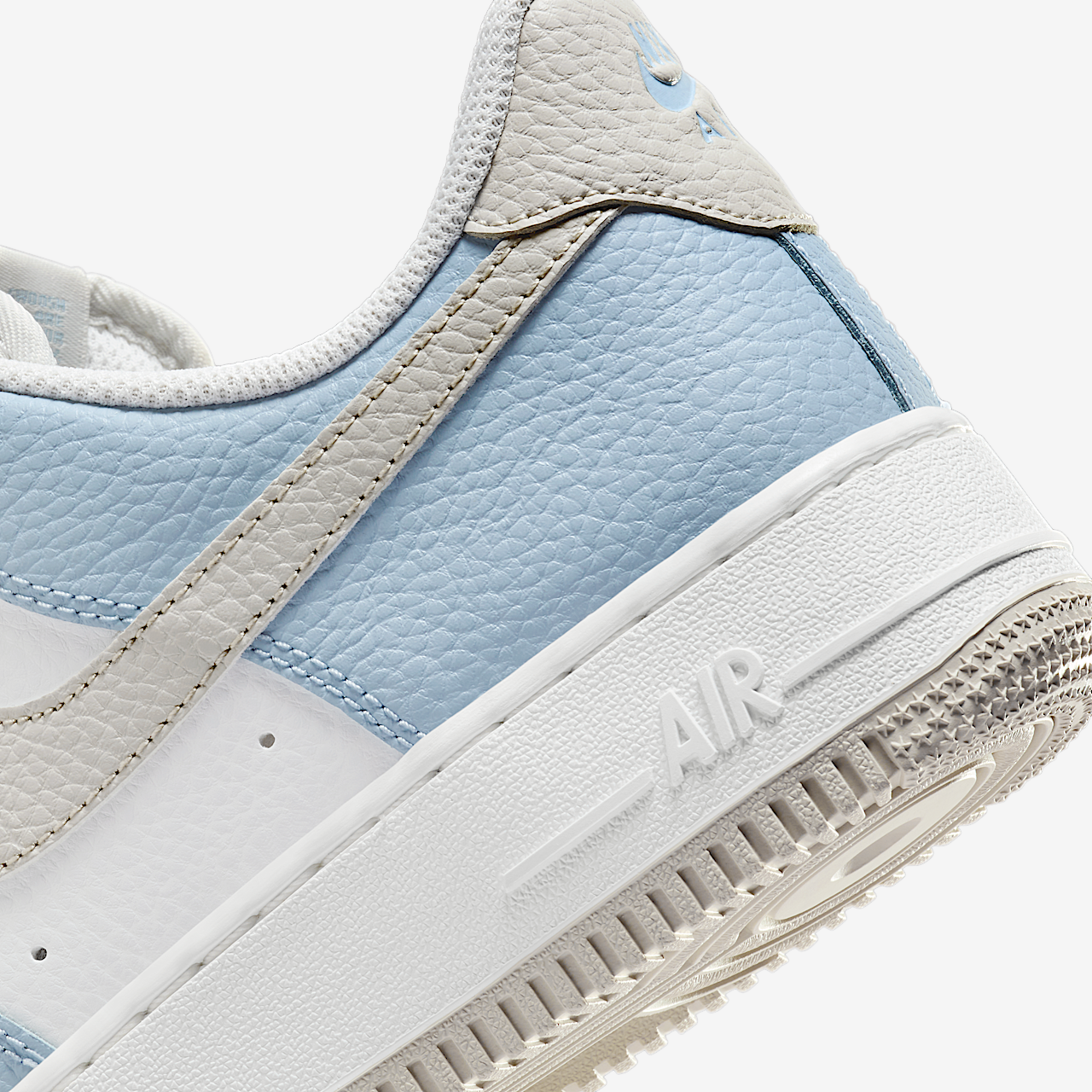 Nike Air Force 1 sneaker Light Armory Blue/Summit White/Light Bone
