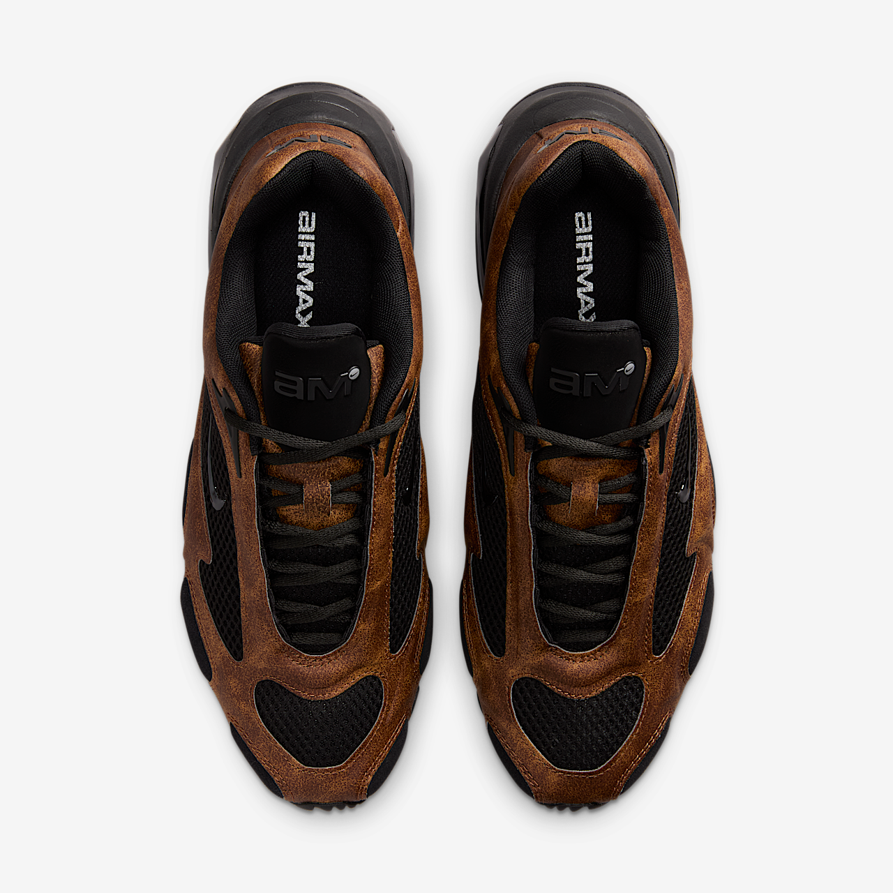 Nike Air Max sneaker Light British Tan/Metallic Silver/Zwart