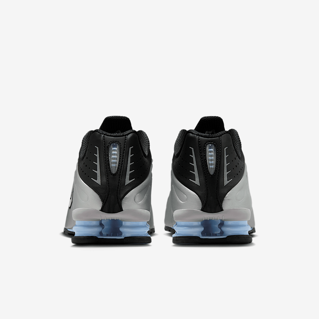 Nike Nike Shox sneaker Metallic Silver/Zwart/Psychic Blue/Metallic Silver