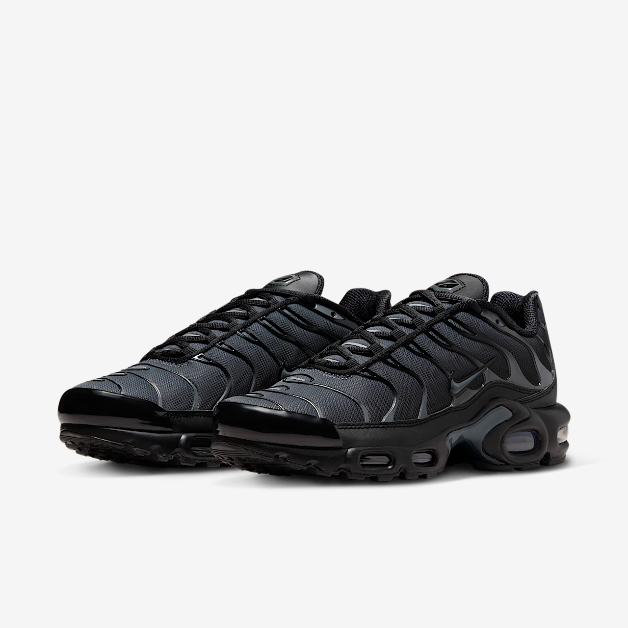 Nike Air Max Plus sneaker Zwart/Metallic Silver/Dark Grey