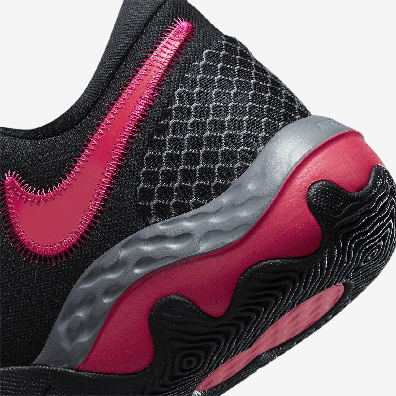 Nike  sneaker Zwart/Pink Prime/Cool Grey/Siren Red