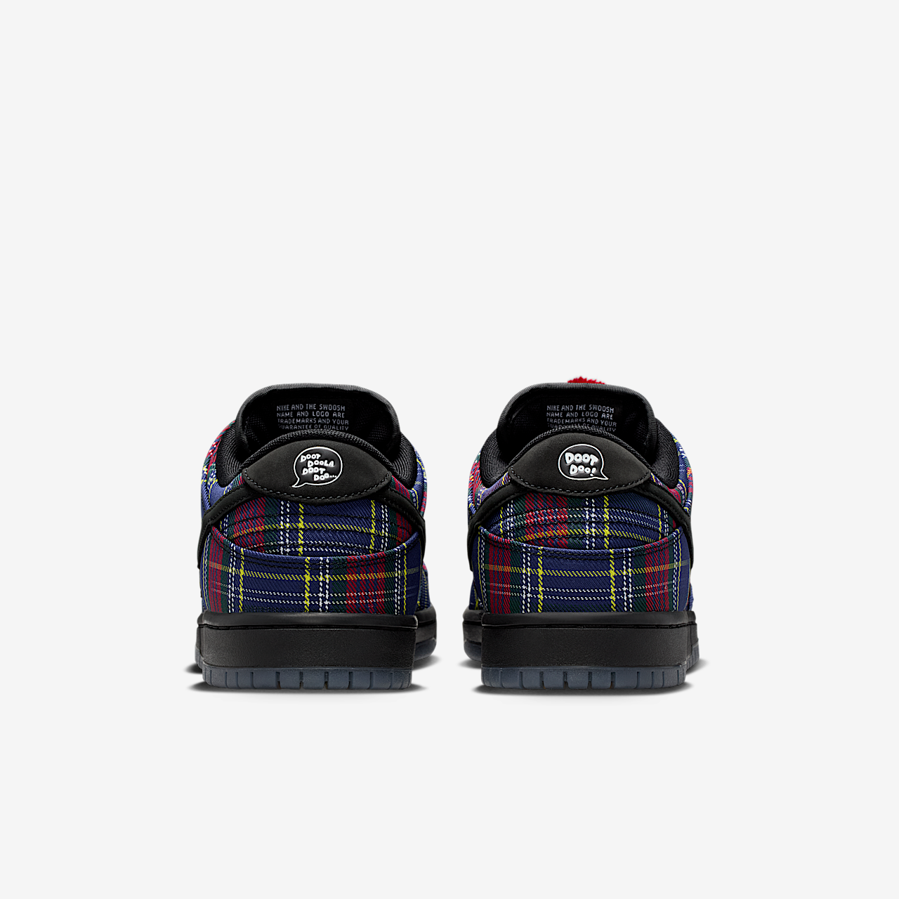 Nike Dunk Low sneaker University Red/Yellow Strike/Deep Royal Blue/Zwart