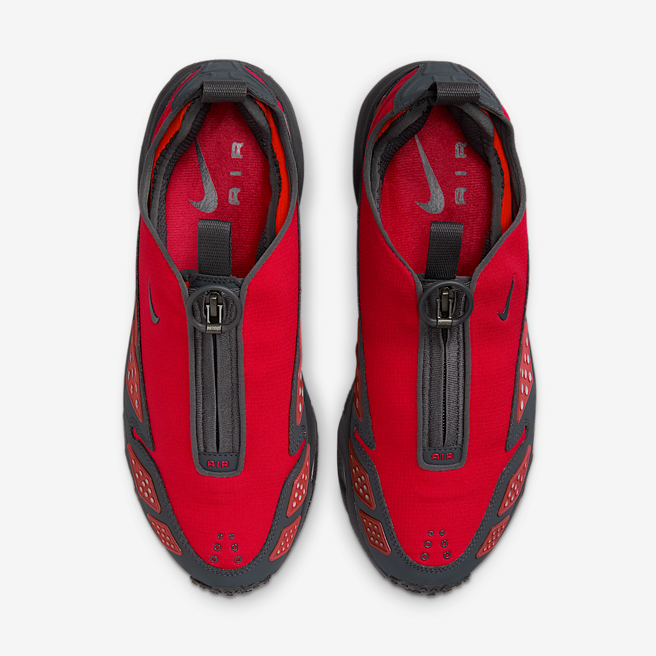 Nike Air Max SNDR sneaker Hyper Crimson/Fire Red/Zwart/Dark Smoke Grey