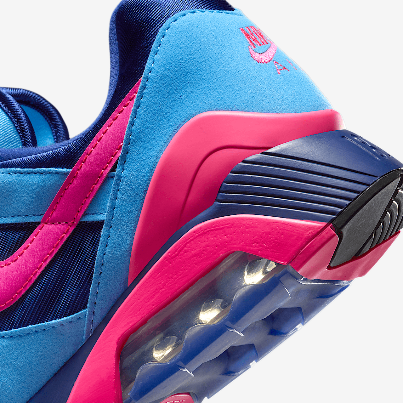 Nike Air 180 sneaker University Blue/Deep Royal Blue/Zwart/Hyper Pink
