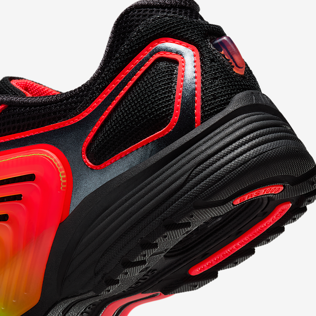 Nike Nike Air Pegasus Wave sneaker Zwart/Bright Crimson/Green Strike/Zwart