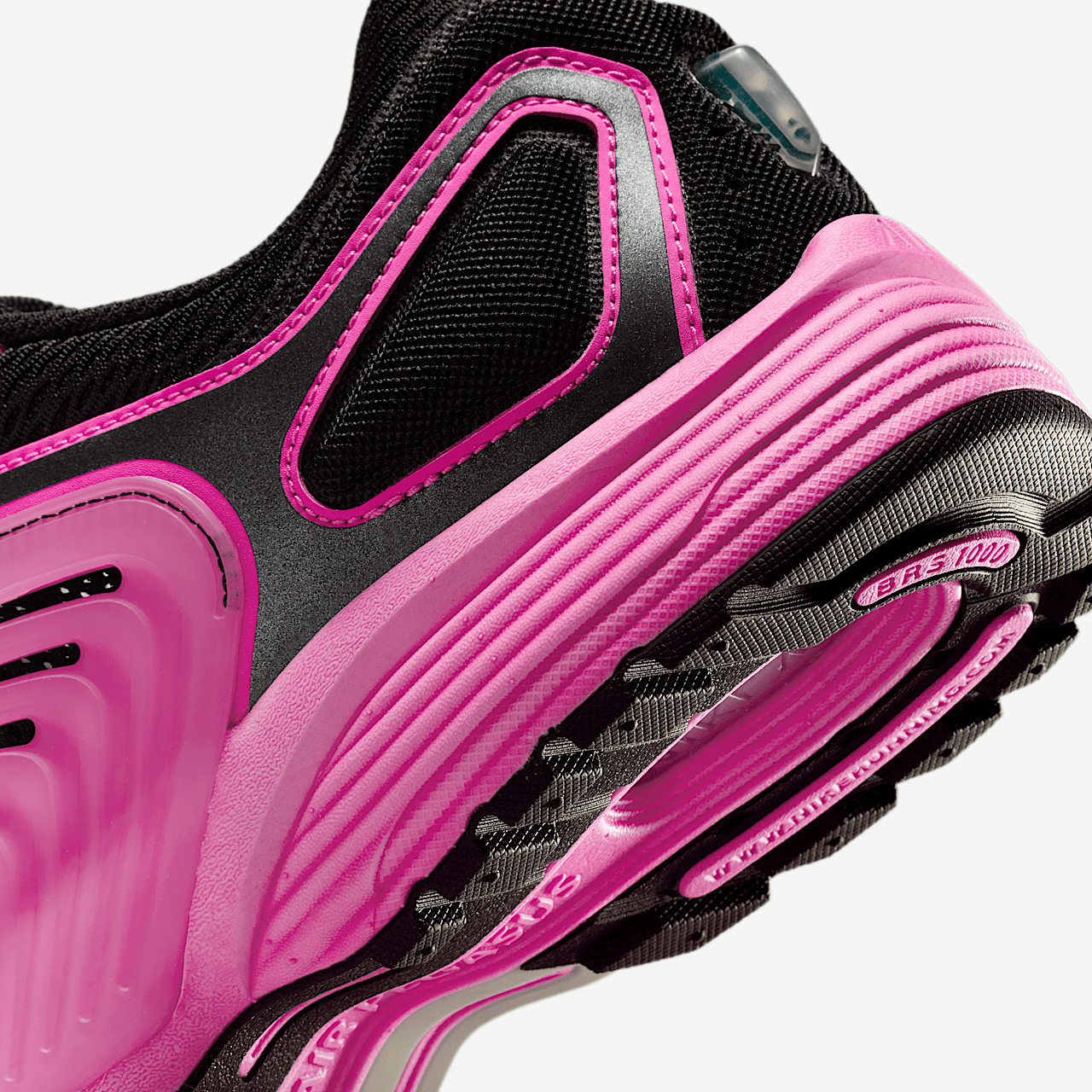 Nike Nike Air Pegasus Wave sneaker Zwart/Pink Blast/Metallic Platinum