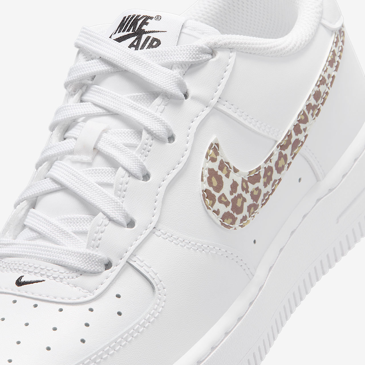 Nike Air Force 1 sneaker Wit/Zwart