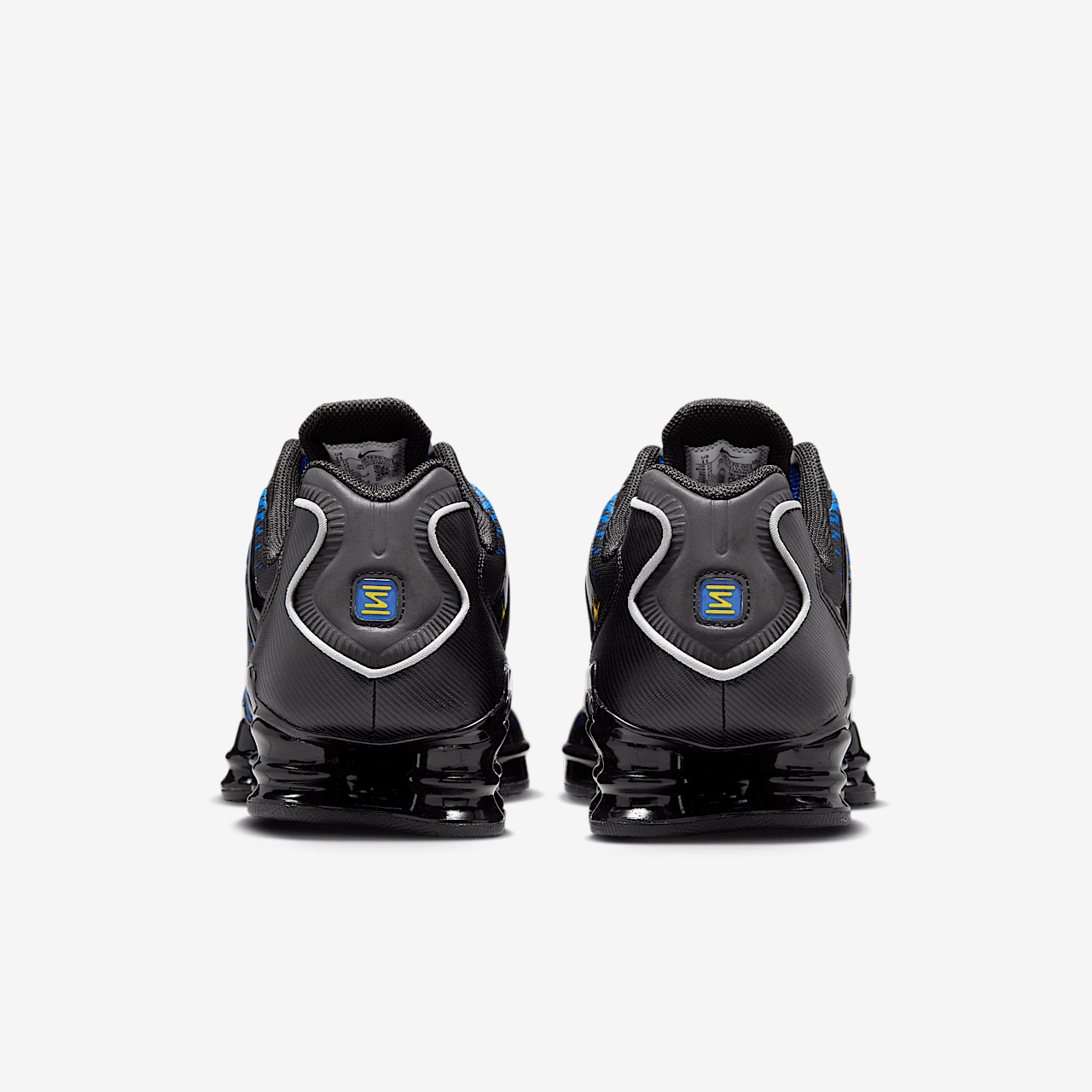 Nike Nike Shox sneaker Zwart/Metallic Silver/Lyon Blue/Varsity Maize