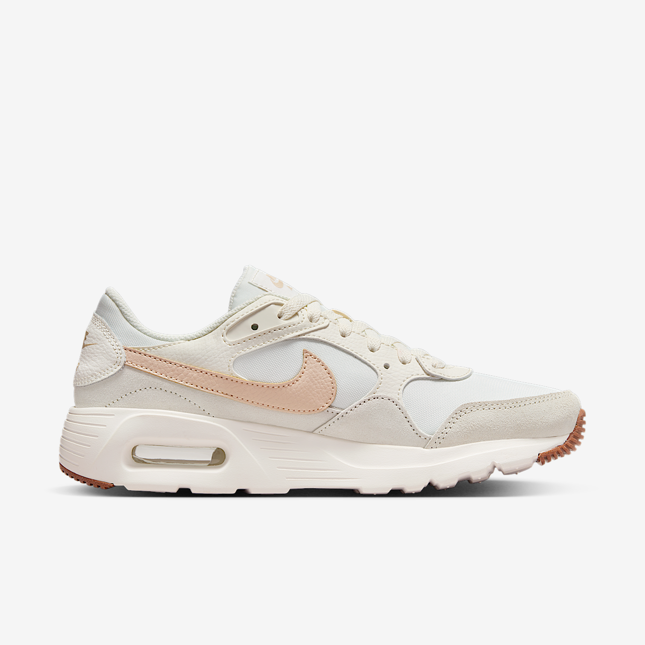 Nike Air Max SC sneaker Sail/Sail/Gum Medium Brown/Sanddrift