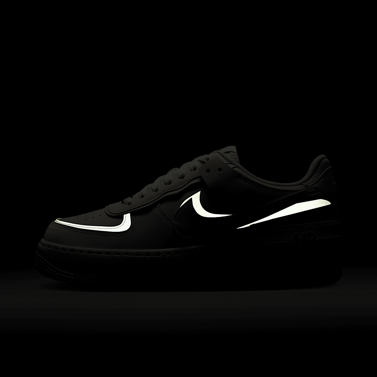 Nike Air Force 1 sneaker Sail/Alabaster/Wit/Barely Grape