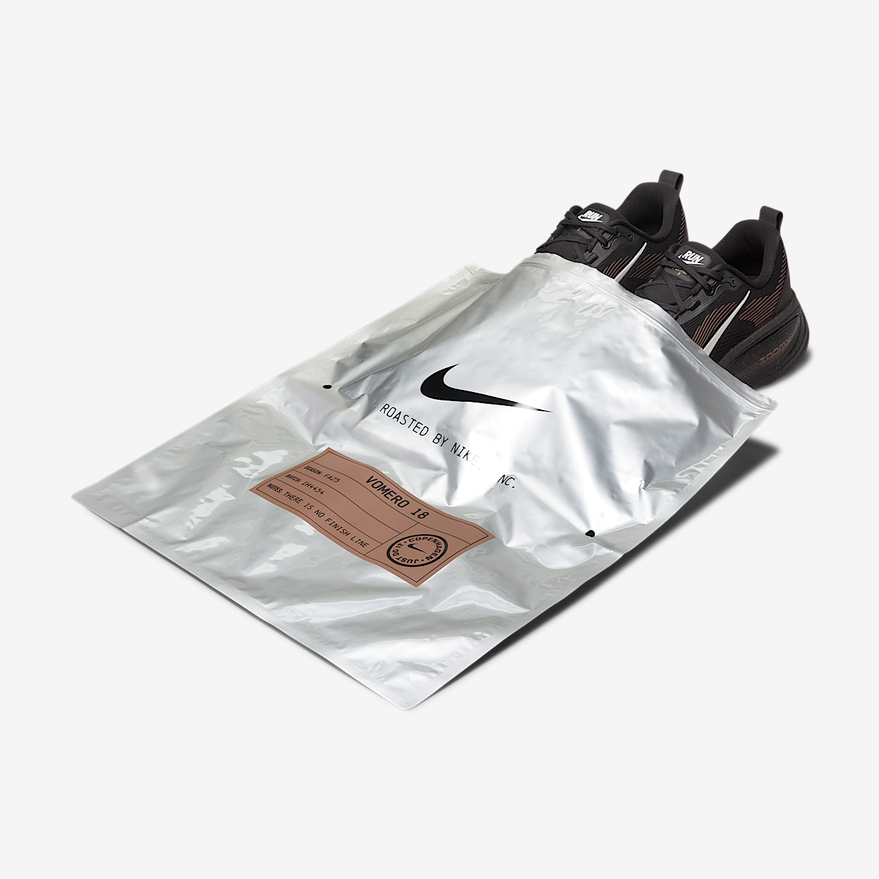 Nike Vomero sneaker Zwart/Velvet Brown/Desert Ochre/Ironstone
