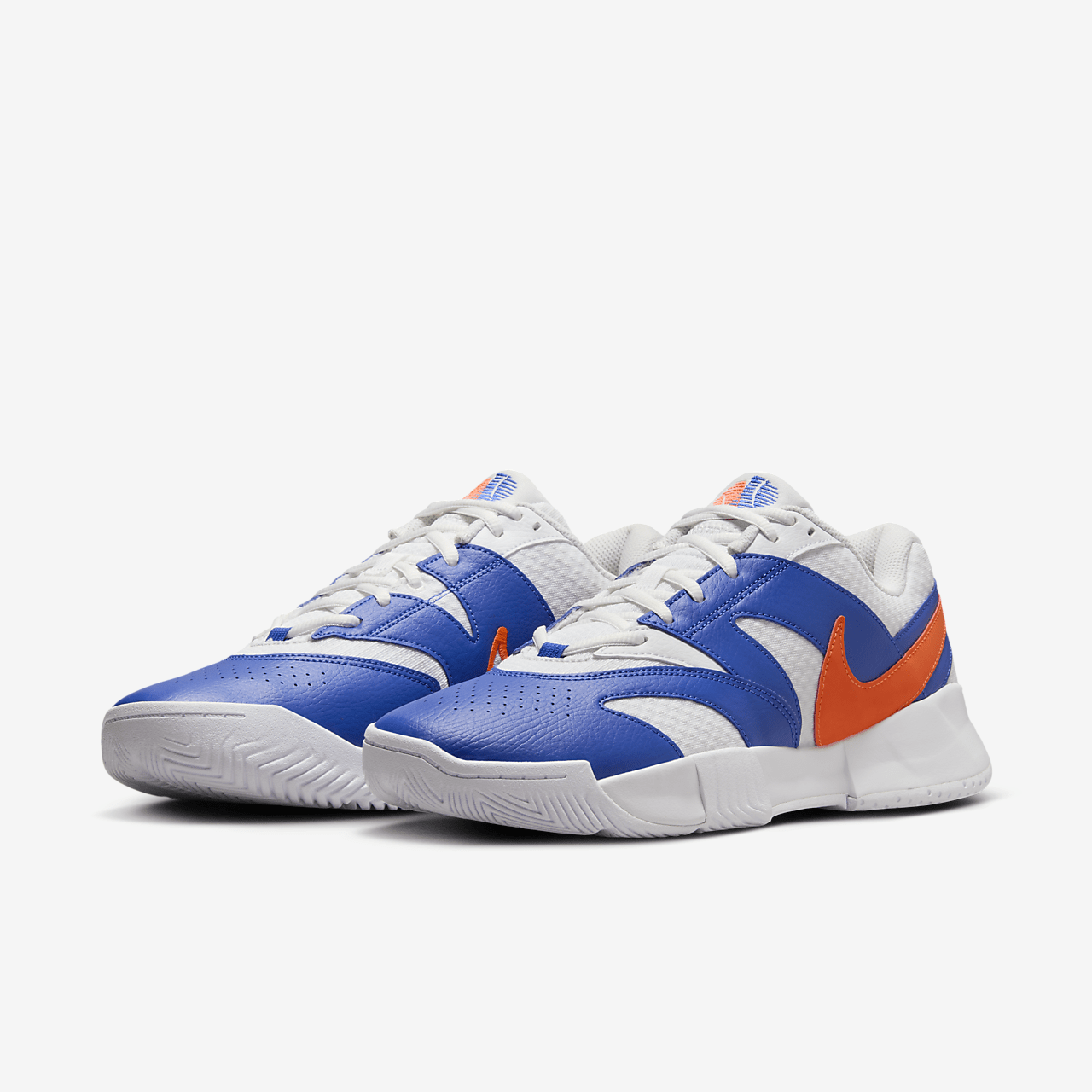 Nike 574 sneaker Wit/Hyper Royal/Hyper Crimson