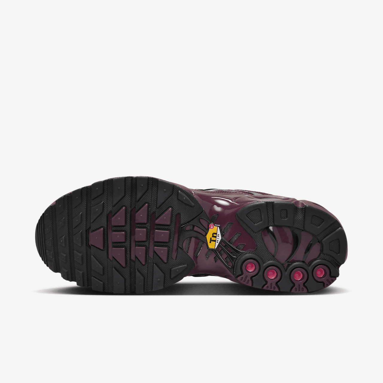 Nike Air Max Plus sneaker Night Maroon/Dark Team Red/Metallic Silver/Zwart