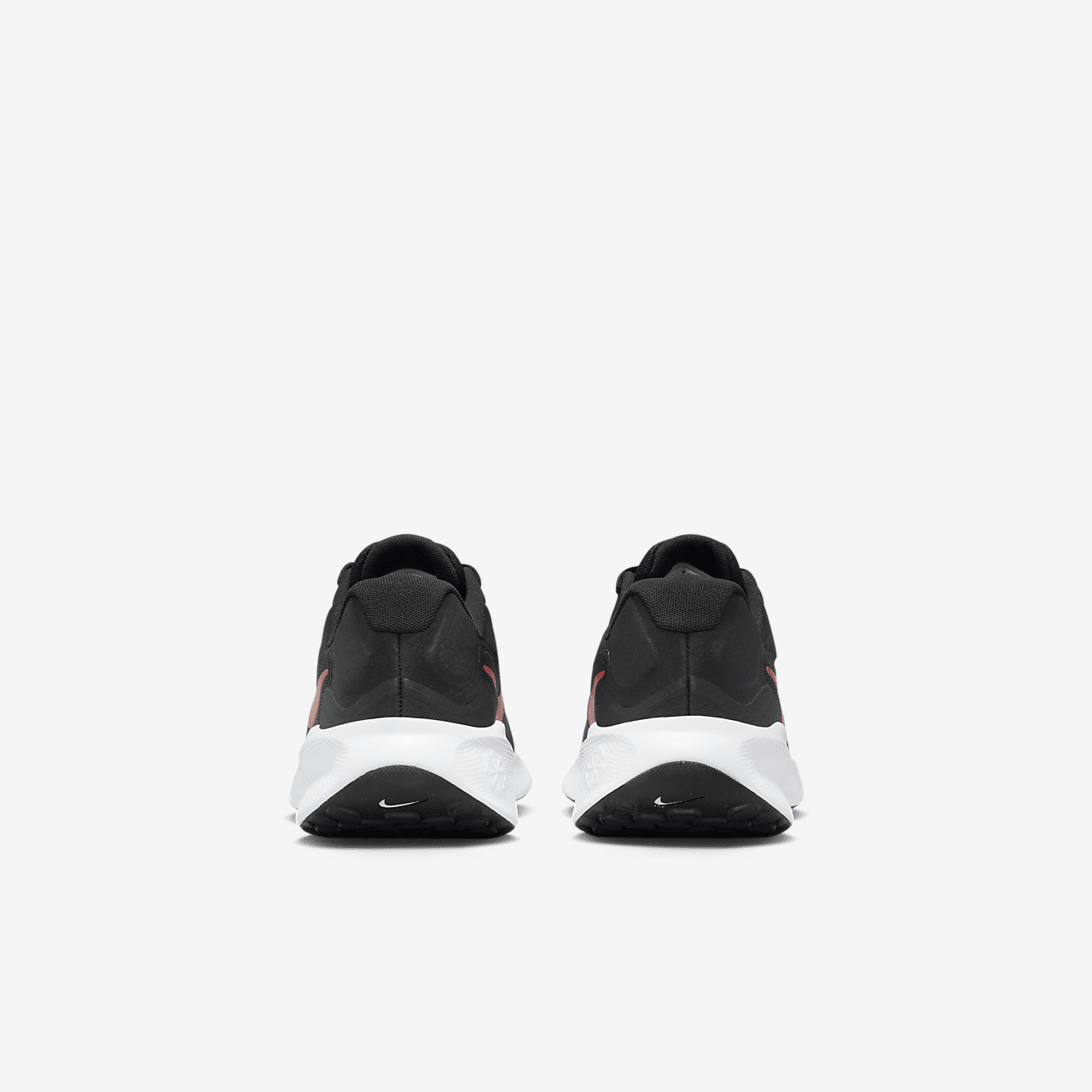Nike  sneaker Zwart/Wit/University Red