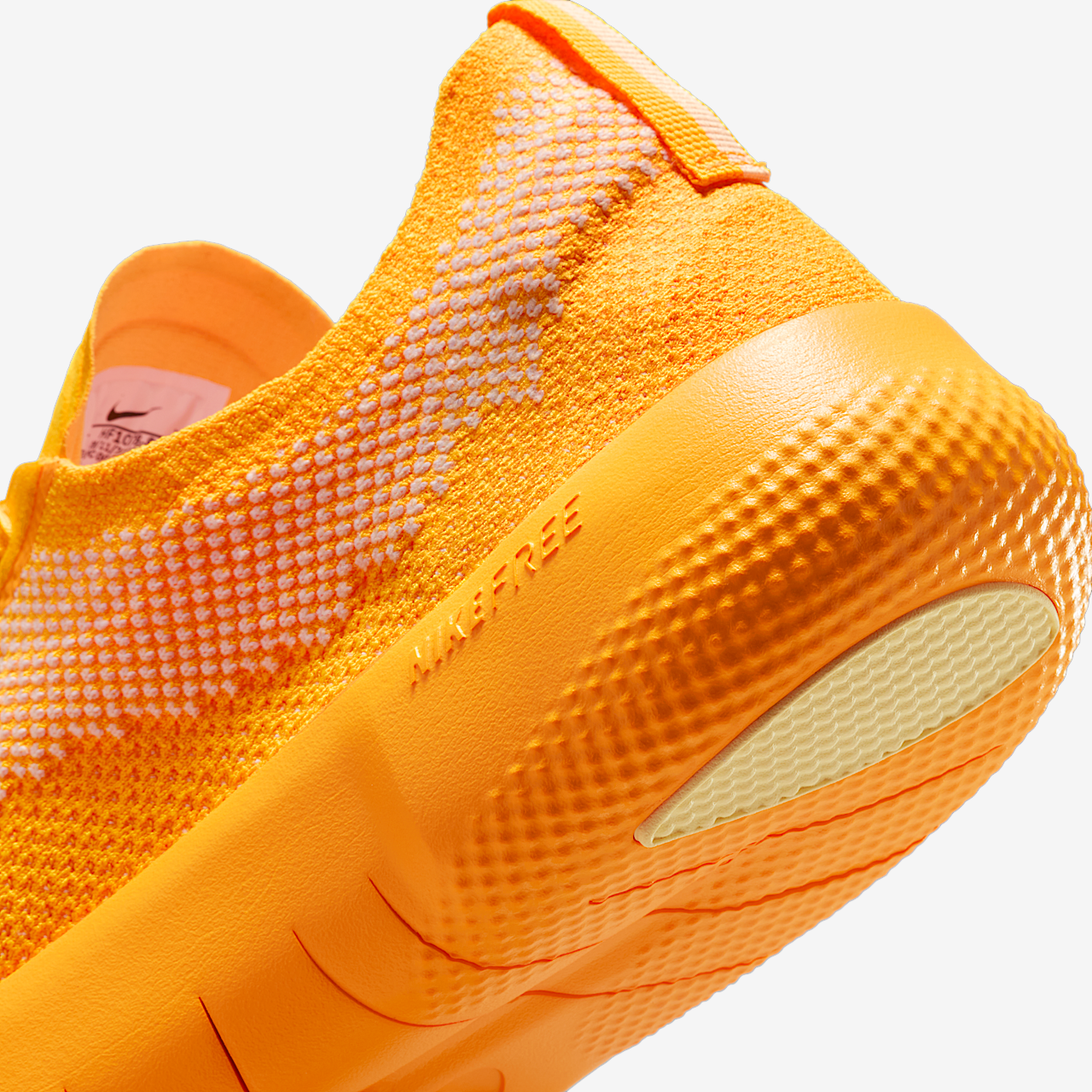 Nike Free sneaker Laser Orange/Wit/Alabaster