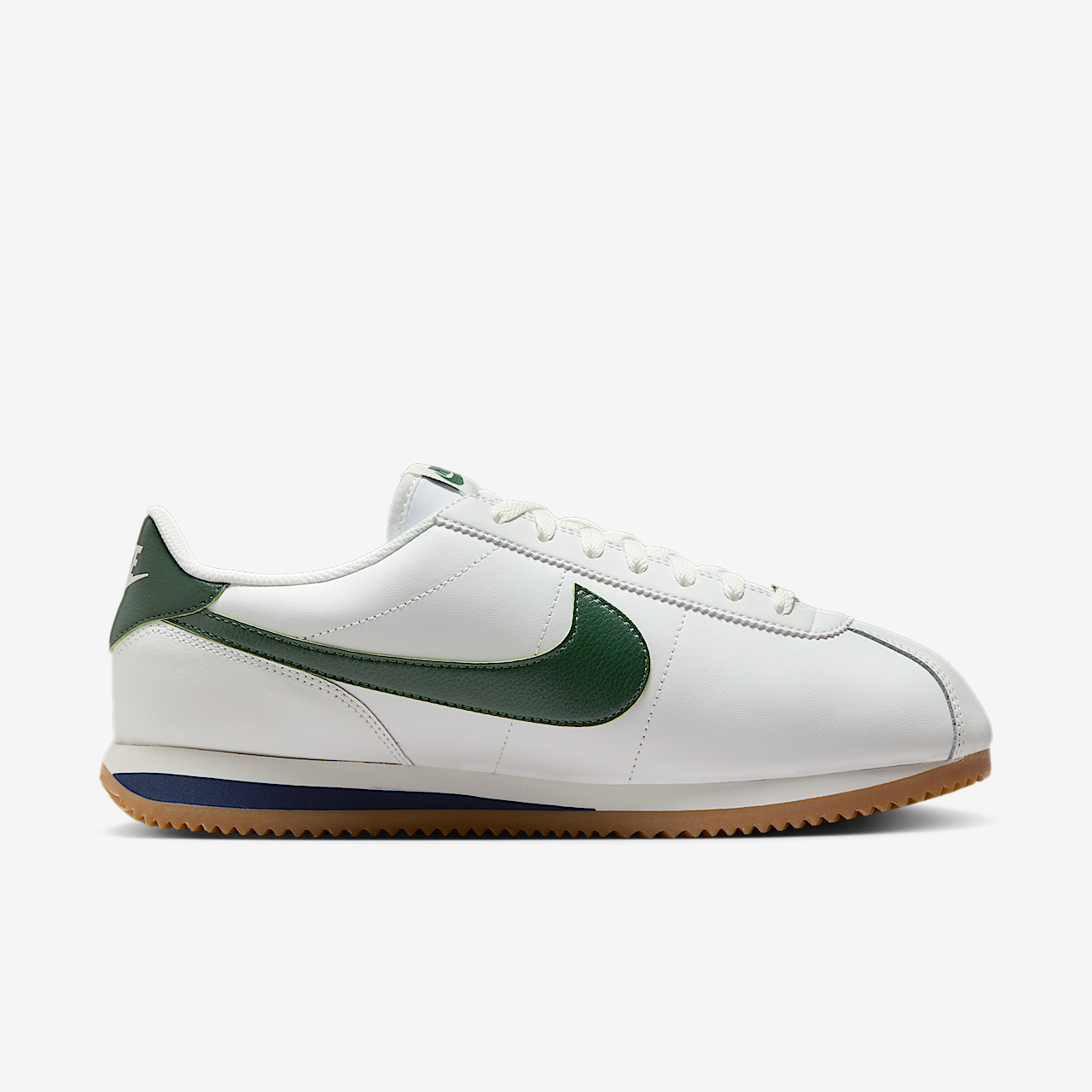 Nike Cortez sneaker Summit White/Midnight Navy/Metallic Silver/Fir