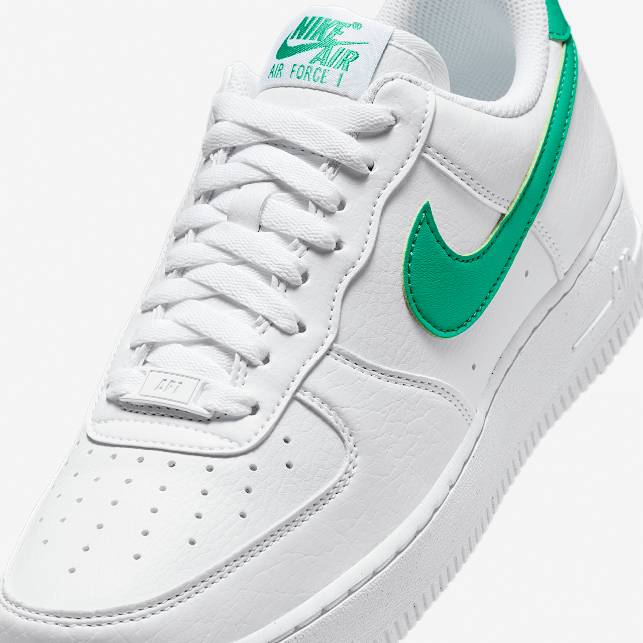 Nike Air Force 1 sneaker Wit/Stadium Green