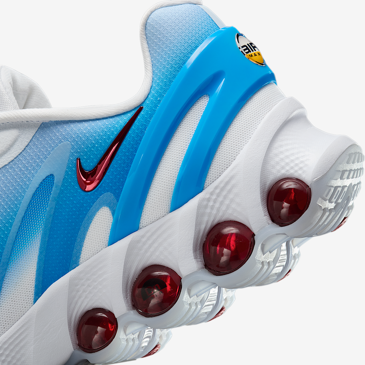 Nike Air Max DN sneaker Wit/University Red/Light Photo Blue/Zwart