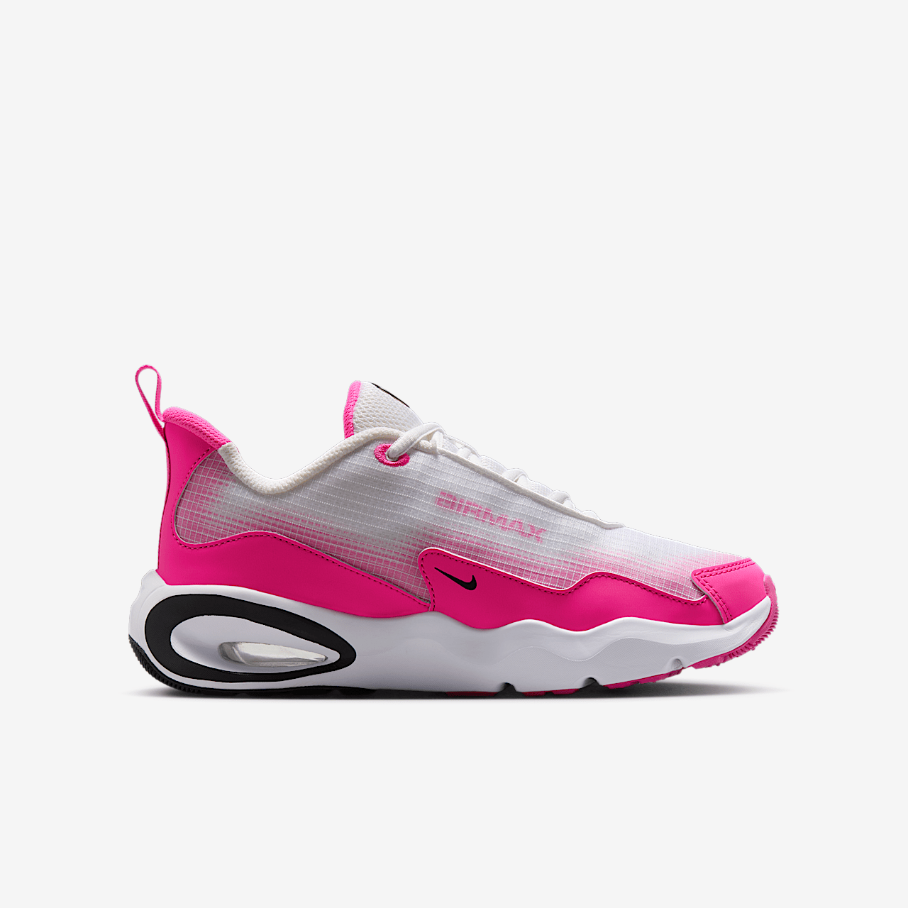 Nike Air Max sneaker Wit/Laser Fuchsia/Zwart
