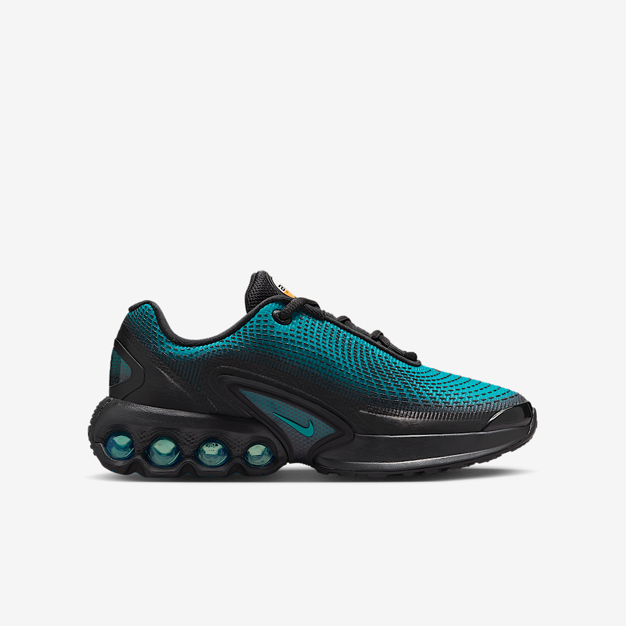 Nike Air Max DN sneaker Zwart/Racer Blue/Dusty Cactus/Dusty Cactus
