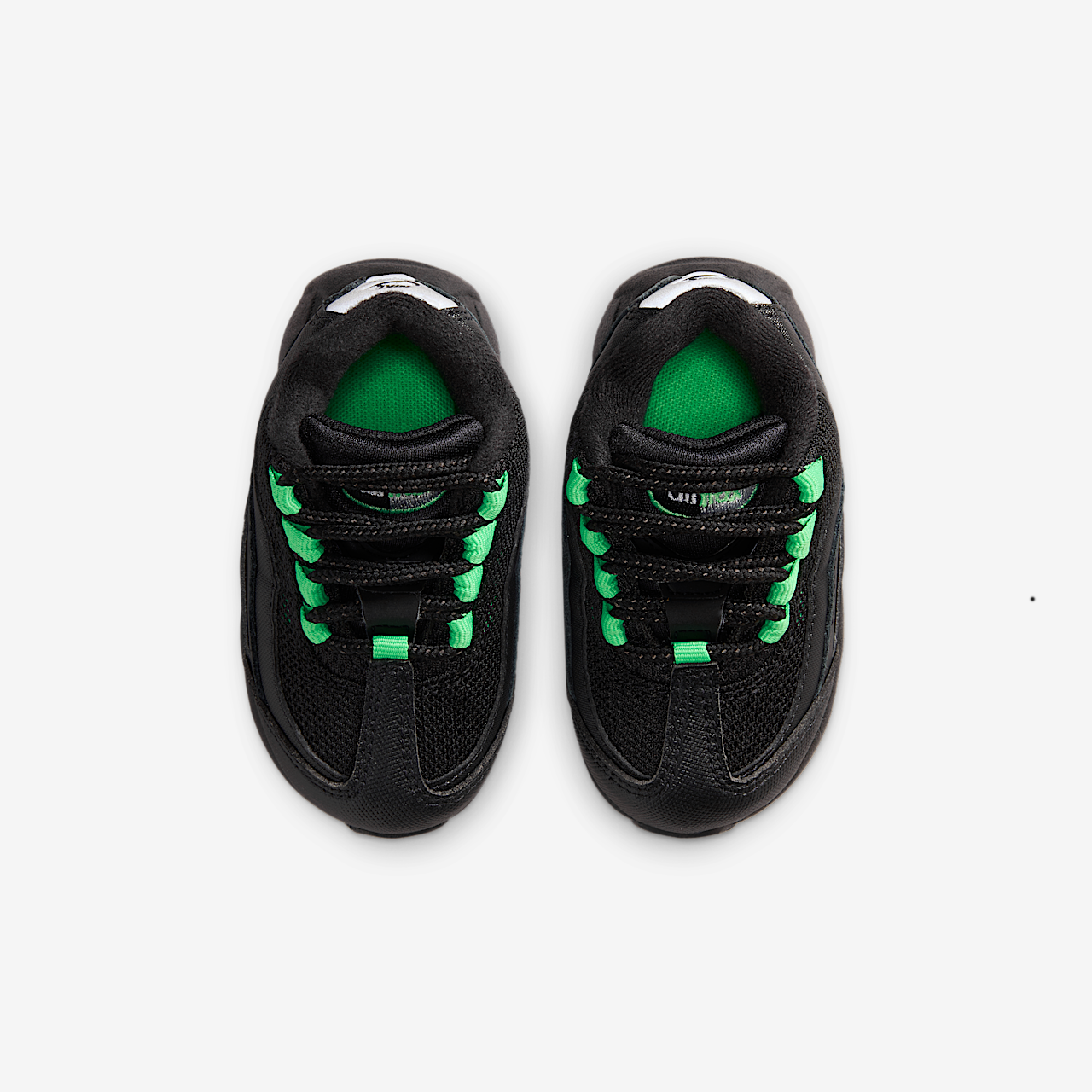 Nike Air Max 95 sneaker Zwart/Zwart/Pearl Grey/Green Shock