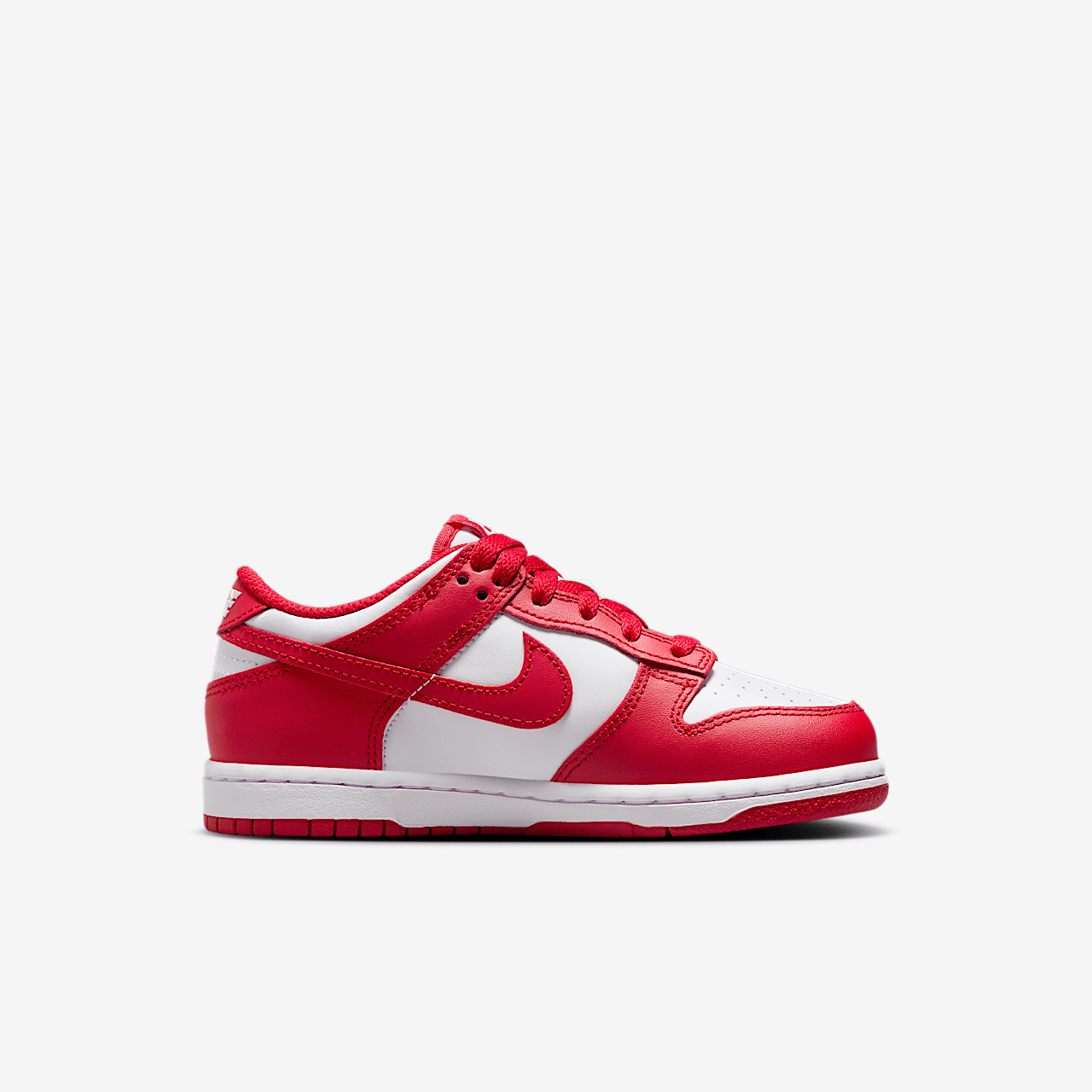 Nike Dunk Low sneaker Wit/University Red