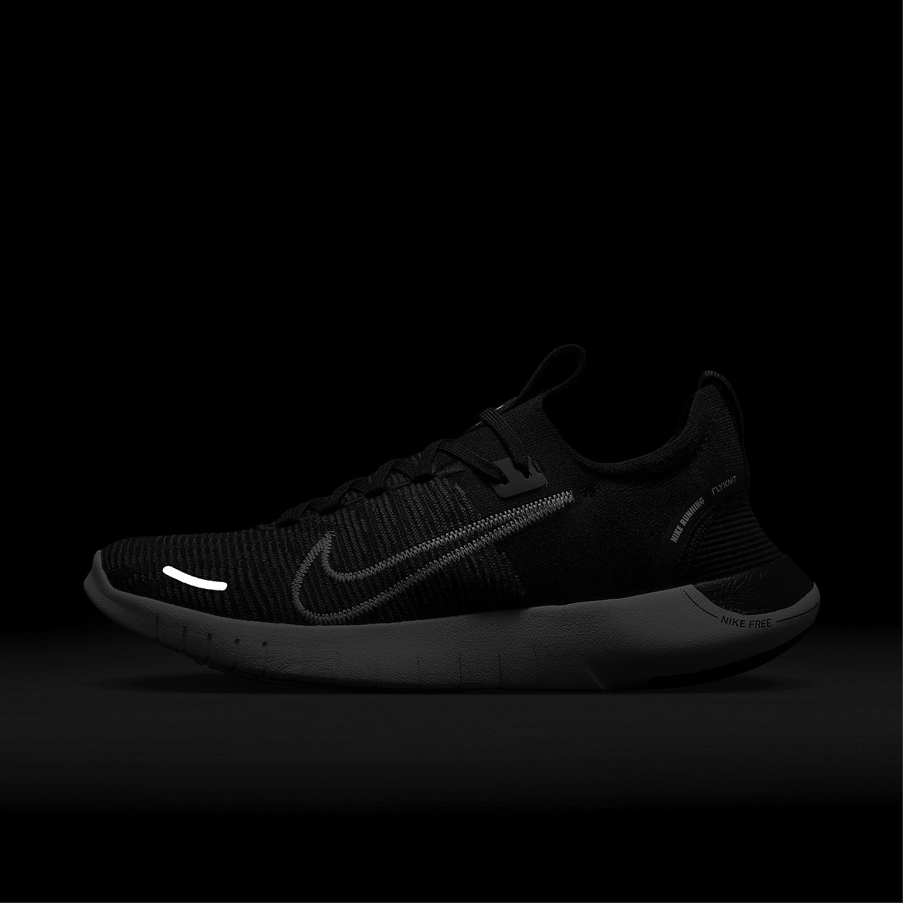 Nike Free sneaker Zwart/Anthracite/Wit