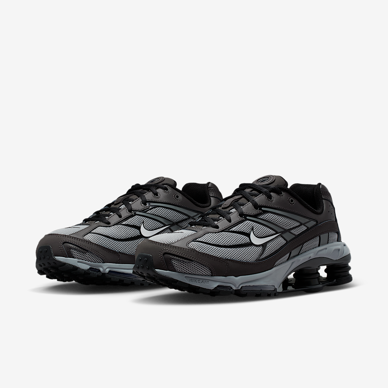 Nike Nike Shox sneaker Light Smoke Grey/Medium Ash/Zwart/Photon Dust