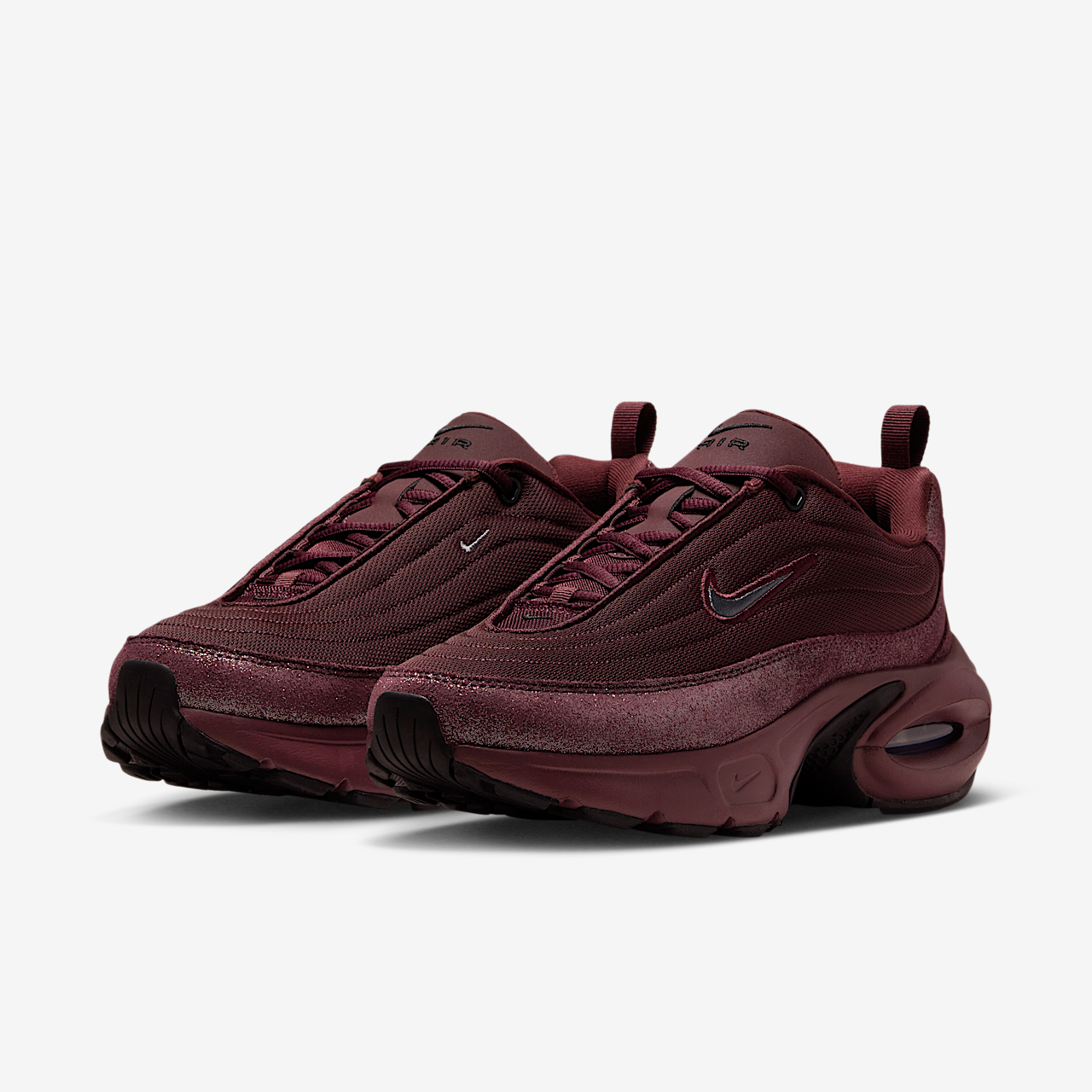 Nike Nike Air Max Portal sneaker Burgundy Crush/Zwart/Metallic Dark Grey