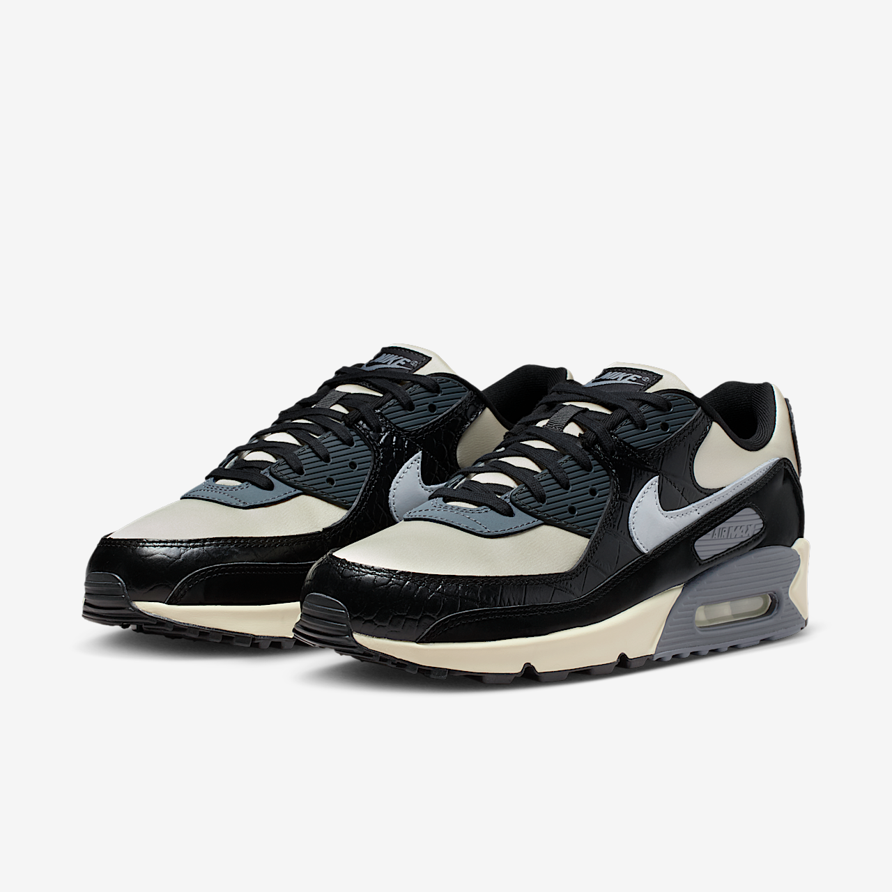 Nike Air Max sneaker Sail/Zwart/Anthracite/Light Smoke Grey