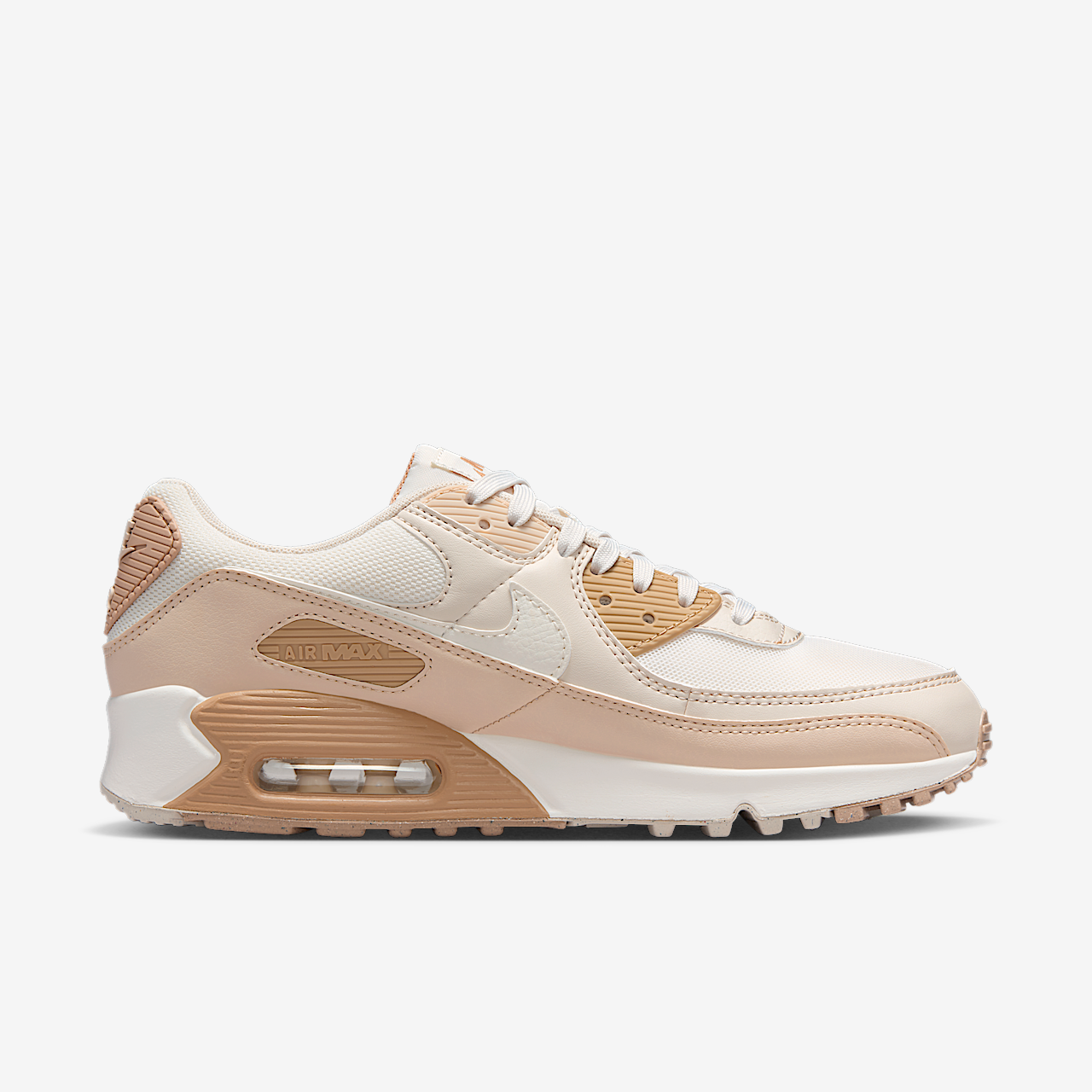 Nike Air max 90 sneaker Phantom/Sanddrift/Light Orewood Brown/Sail