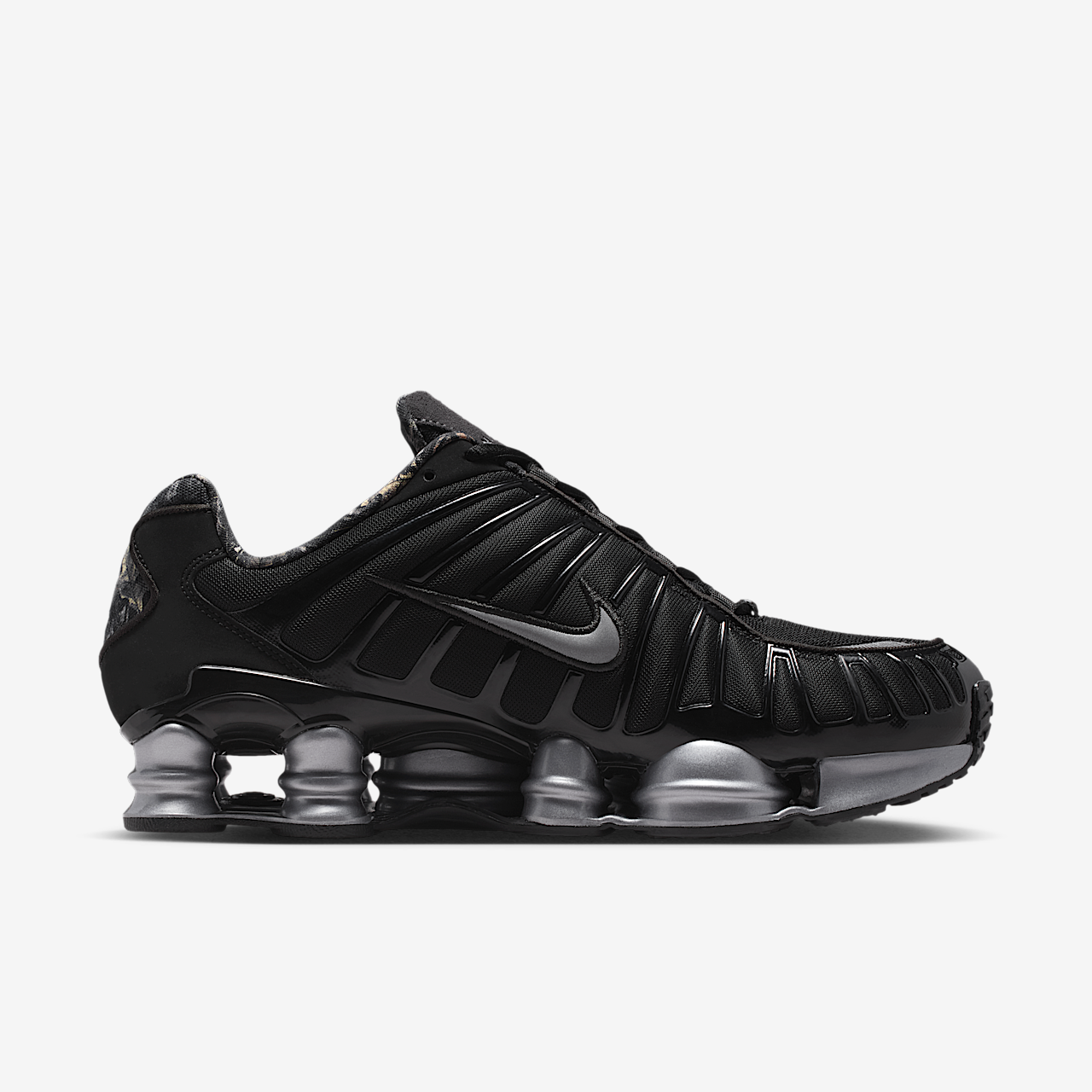 Nike Nike Shox sneaker Zwart/Metallic Cool Grey/Dark Smoke Grey