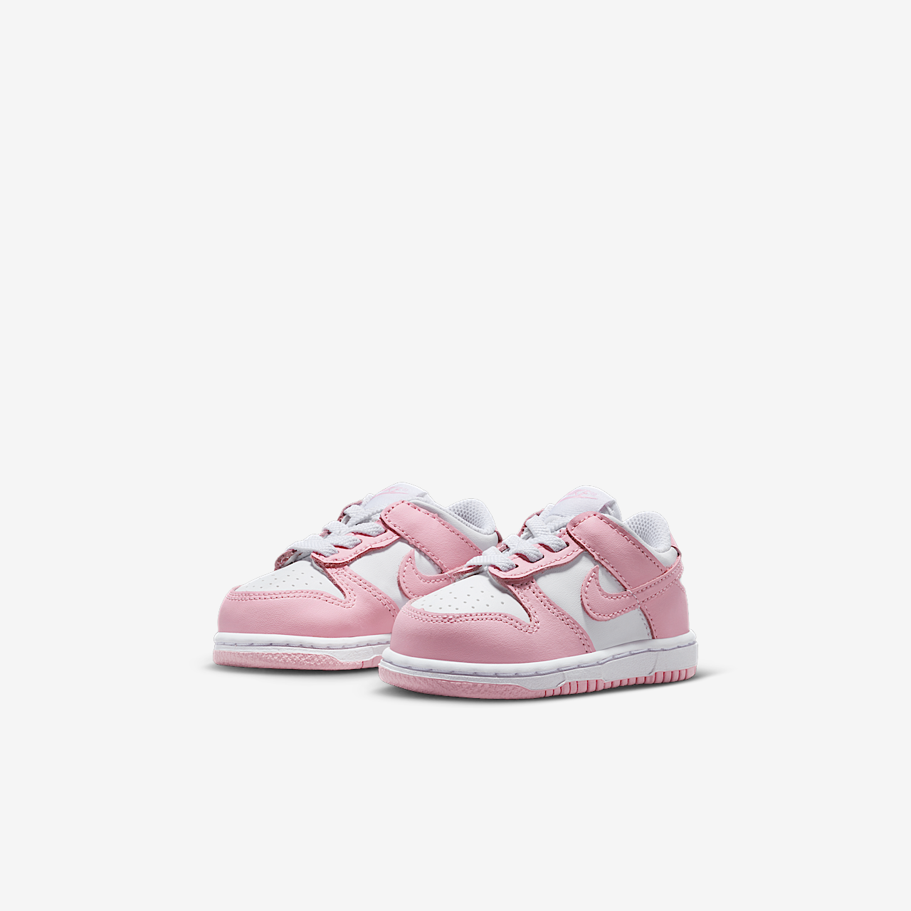 Nike Dunk Low sneaker Wit/Wit/Wit/Medium Soft Pink
